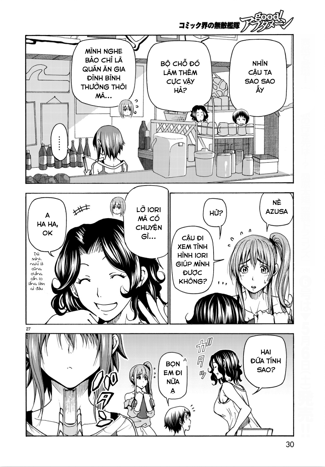 Grand Blue – Cô Gái Thích Lặn Chapter 34 - Trang 2