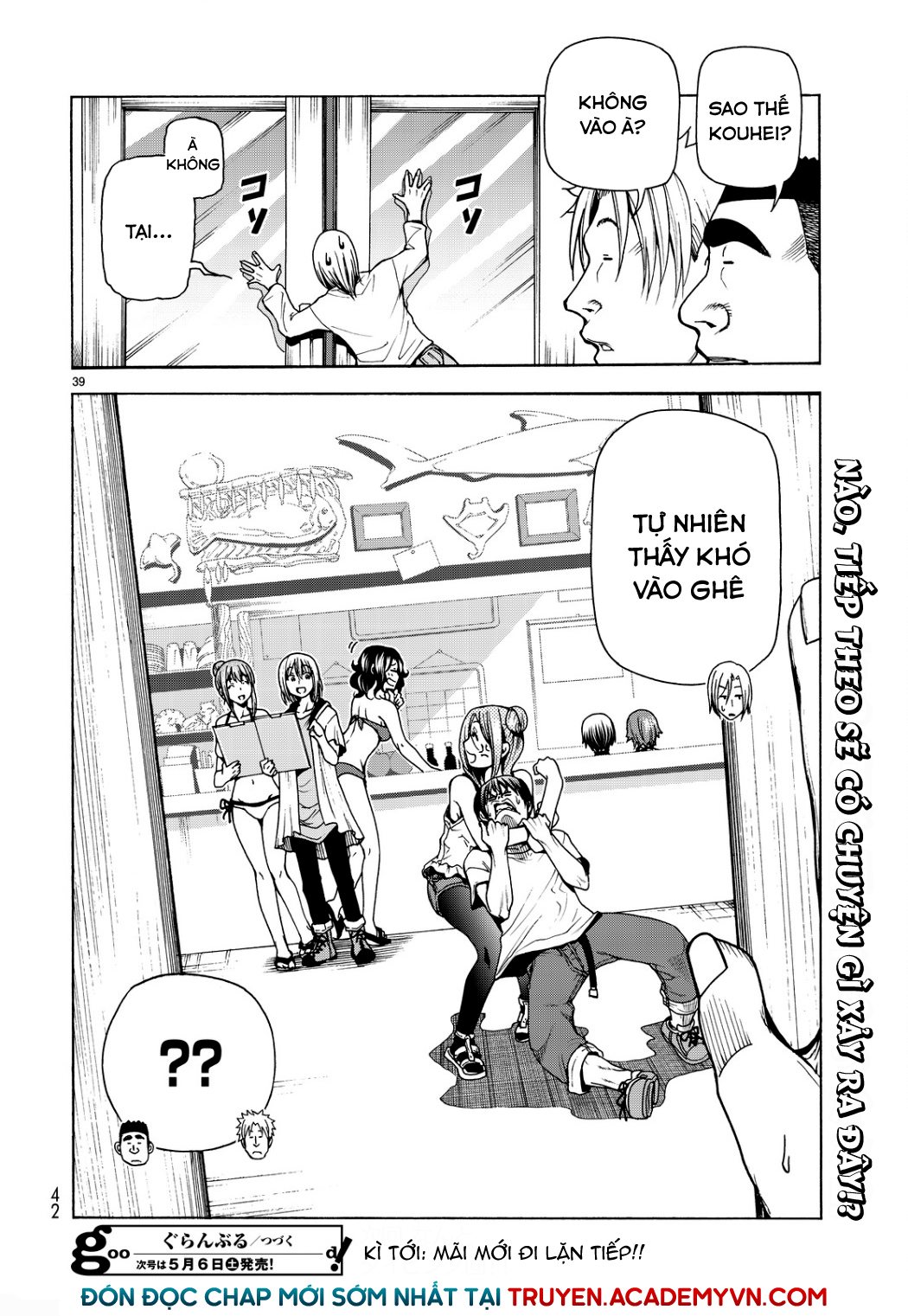 Grand Blue – Cô Gái Thích Lặn Chapter 34 - Trang 2