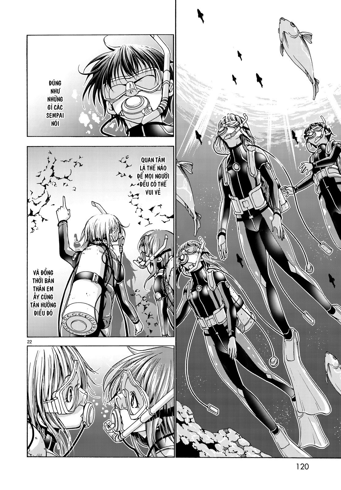 Grand Blue – Cô Gái Thích Lặn Chapter 35 - Trang 2