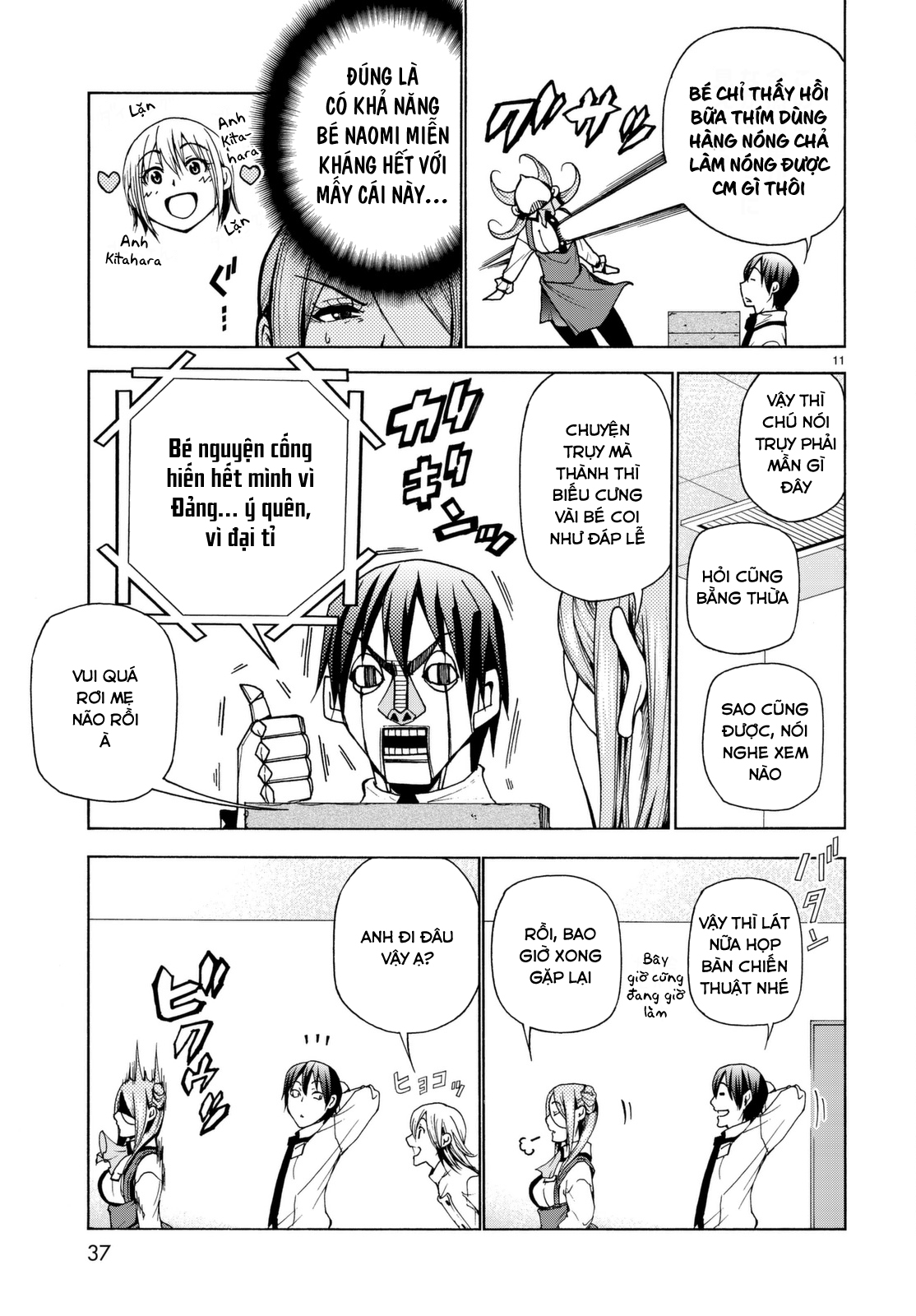 Grand Blue – Cô Gái Thích Lặn Chapter 37 - Trang 2
