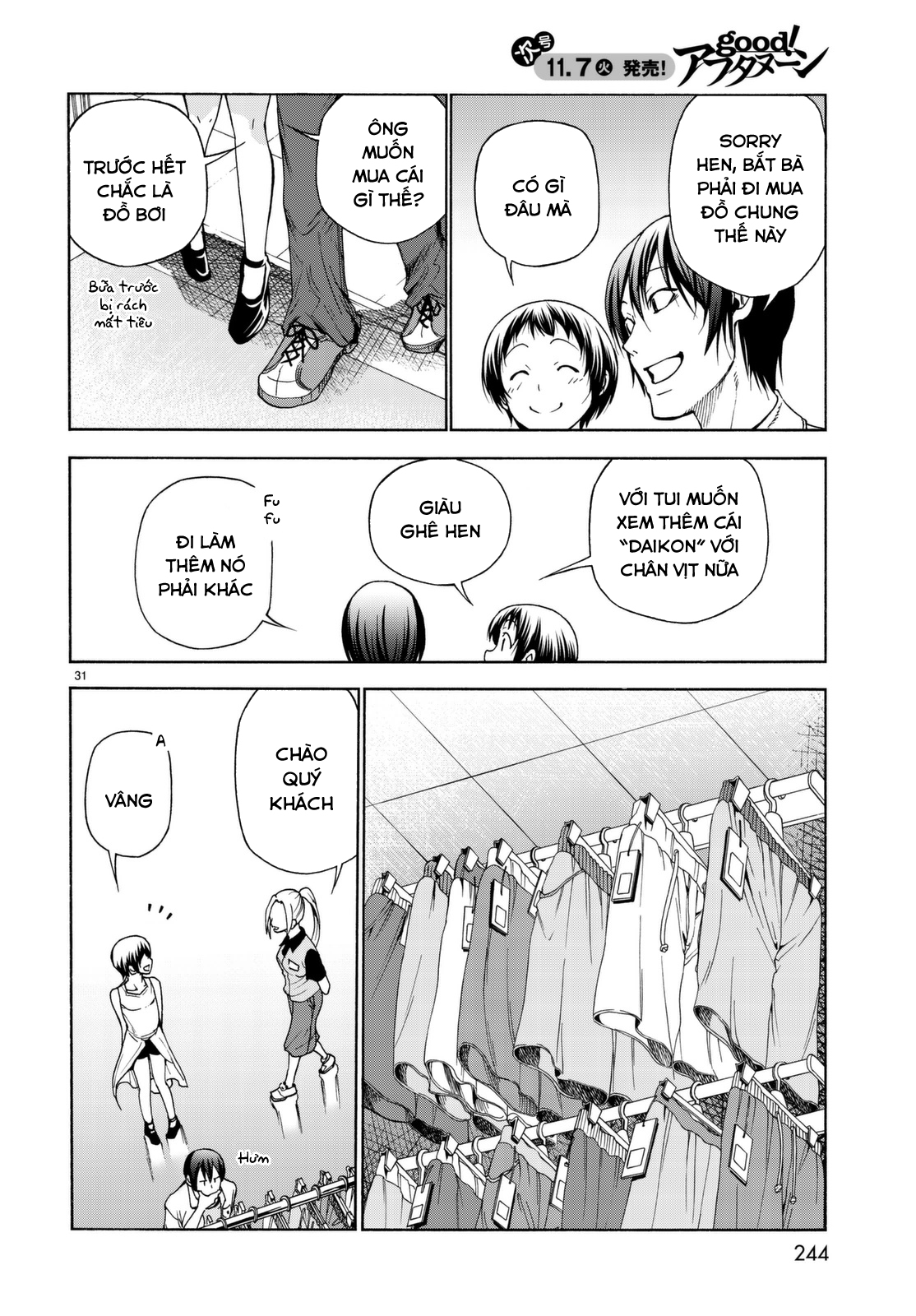 Grand Blue – Cô Gái Thích Lặn Chapter 38 - Trang 2