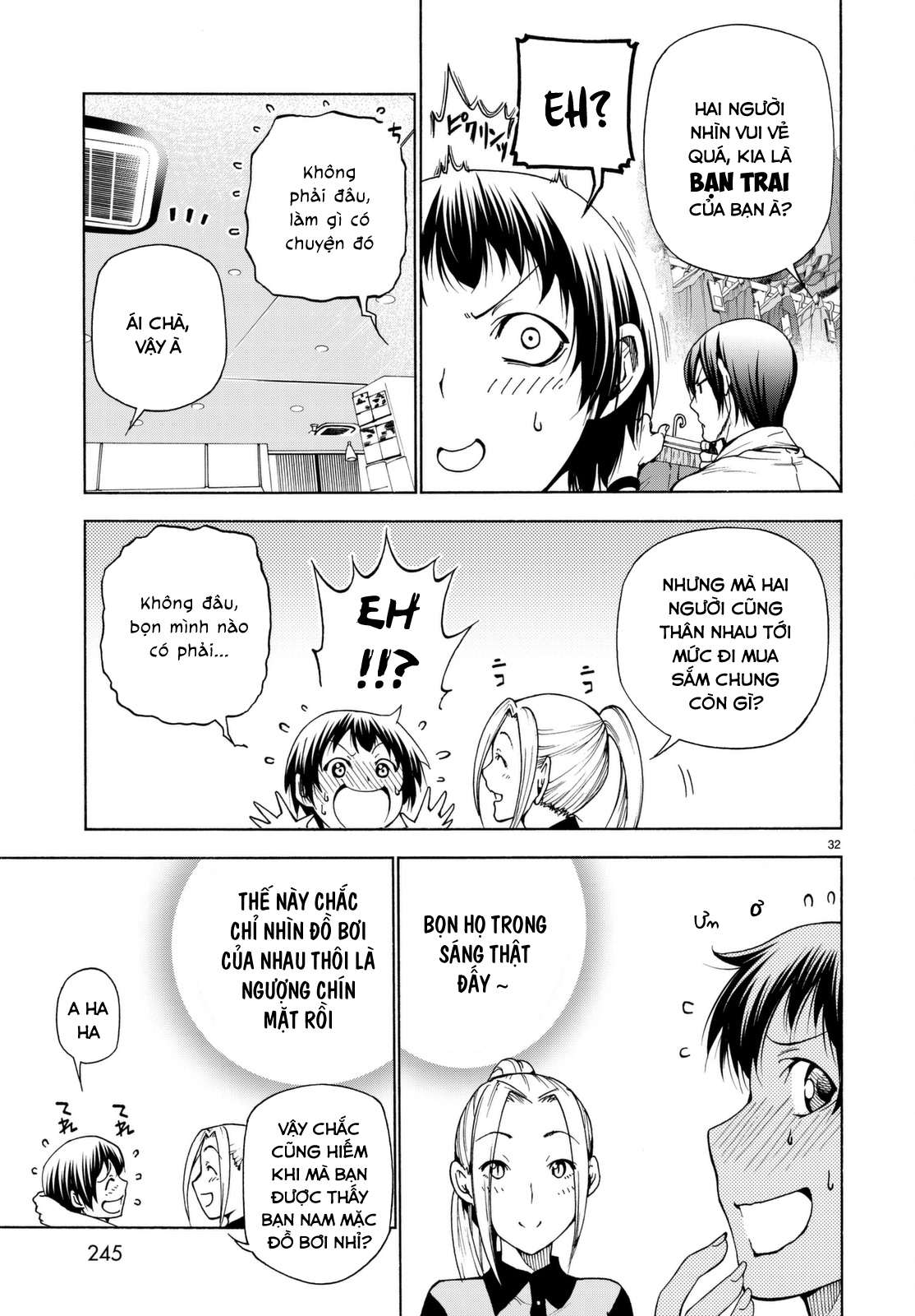 Grand Blue – Cô Gái Thích Lặn Chapter 38 - Trang 2