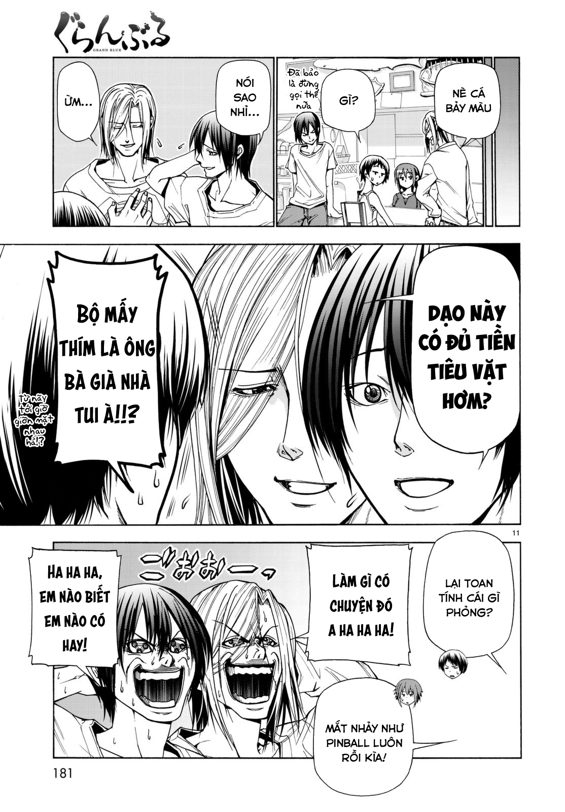 Grand Blue – Cô Gái Thích Lặn Chapter 39 - Trang 2