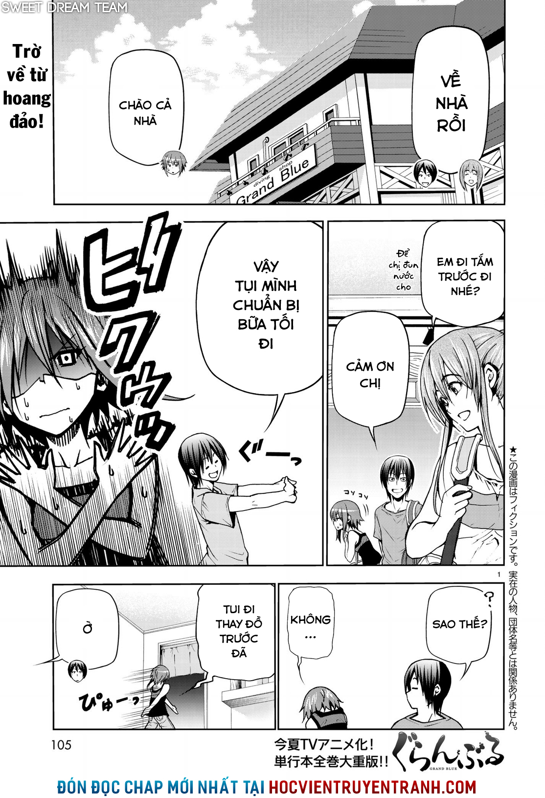 Grand Blue – Cô Gái Thích Lặn Chapter 44 - Trang 2