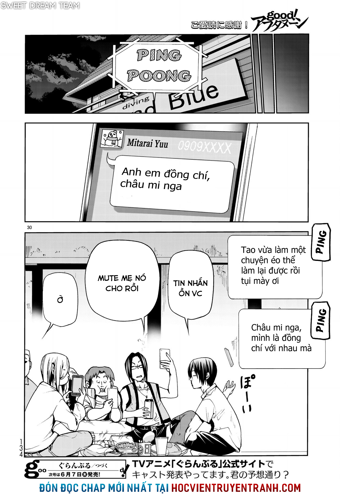 Grand Blue – Cô Gái Thích Lặn Chapter 44 - Trang 2