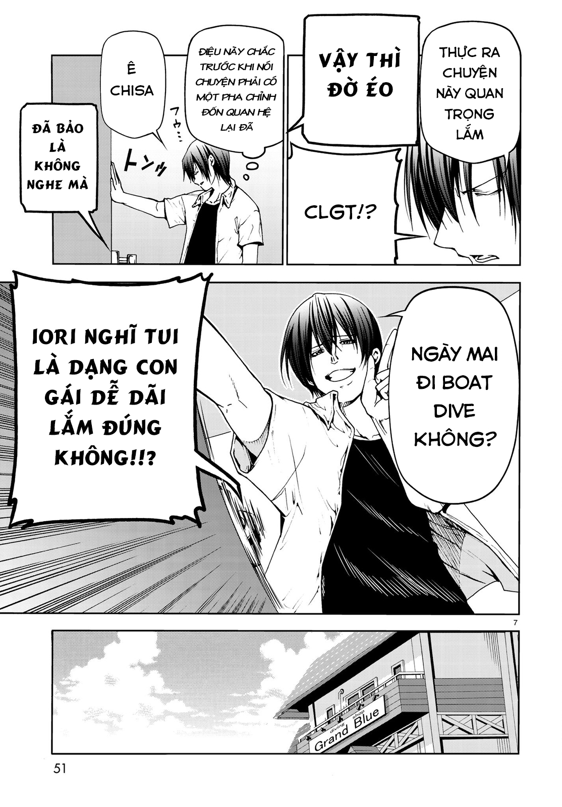 Grand Blue – Cô Gái Thích Lặn Chapter 45 - Trang 2