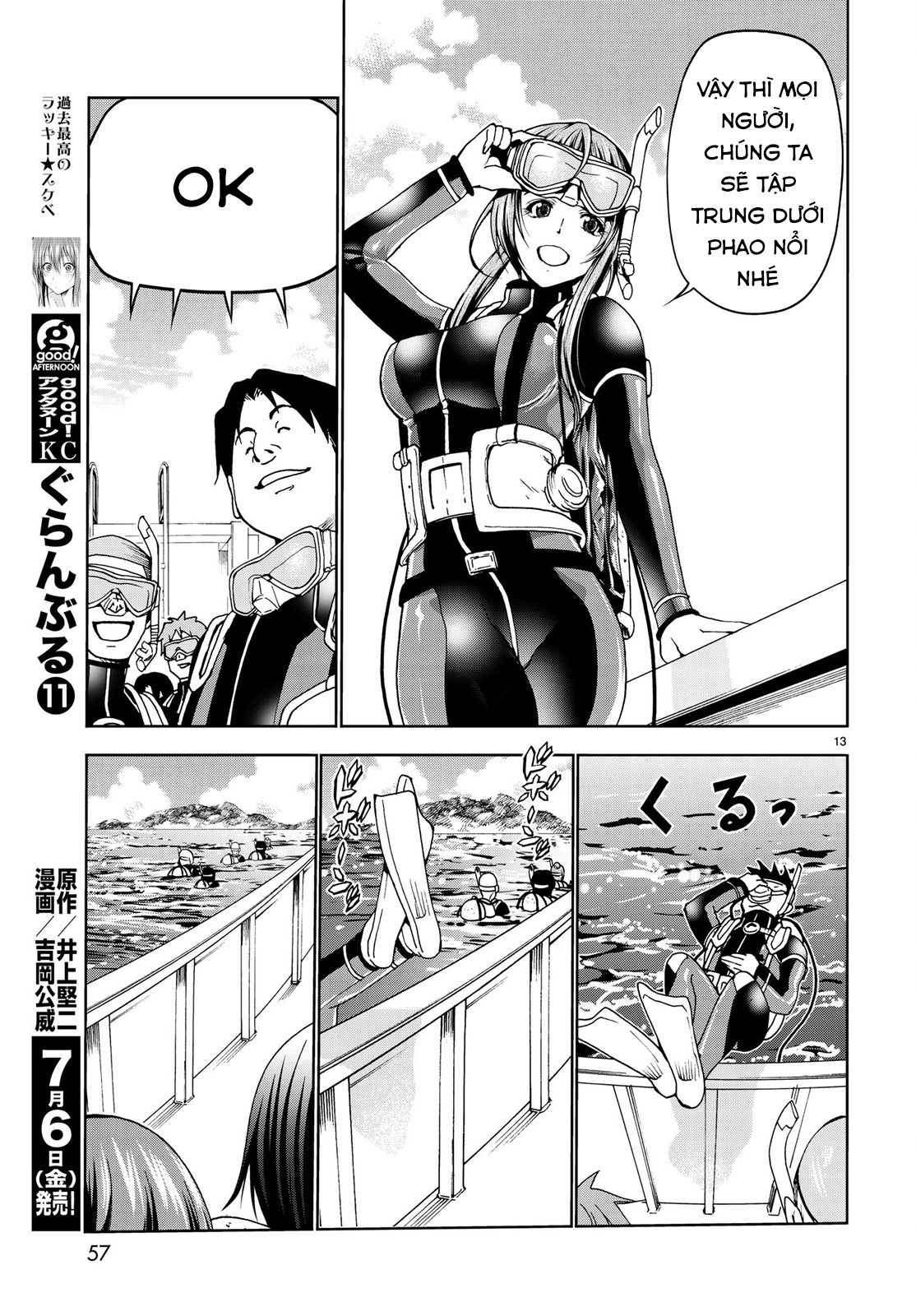 Grand Blue – Cô Gái Thích Lặn Chapter 45 - Trang 2