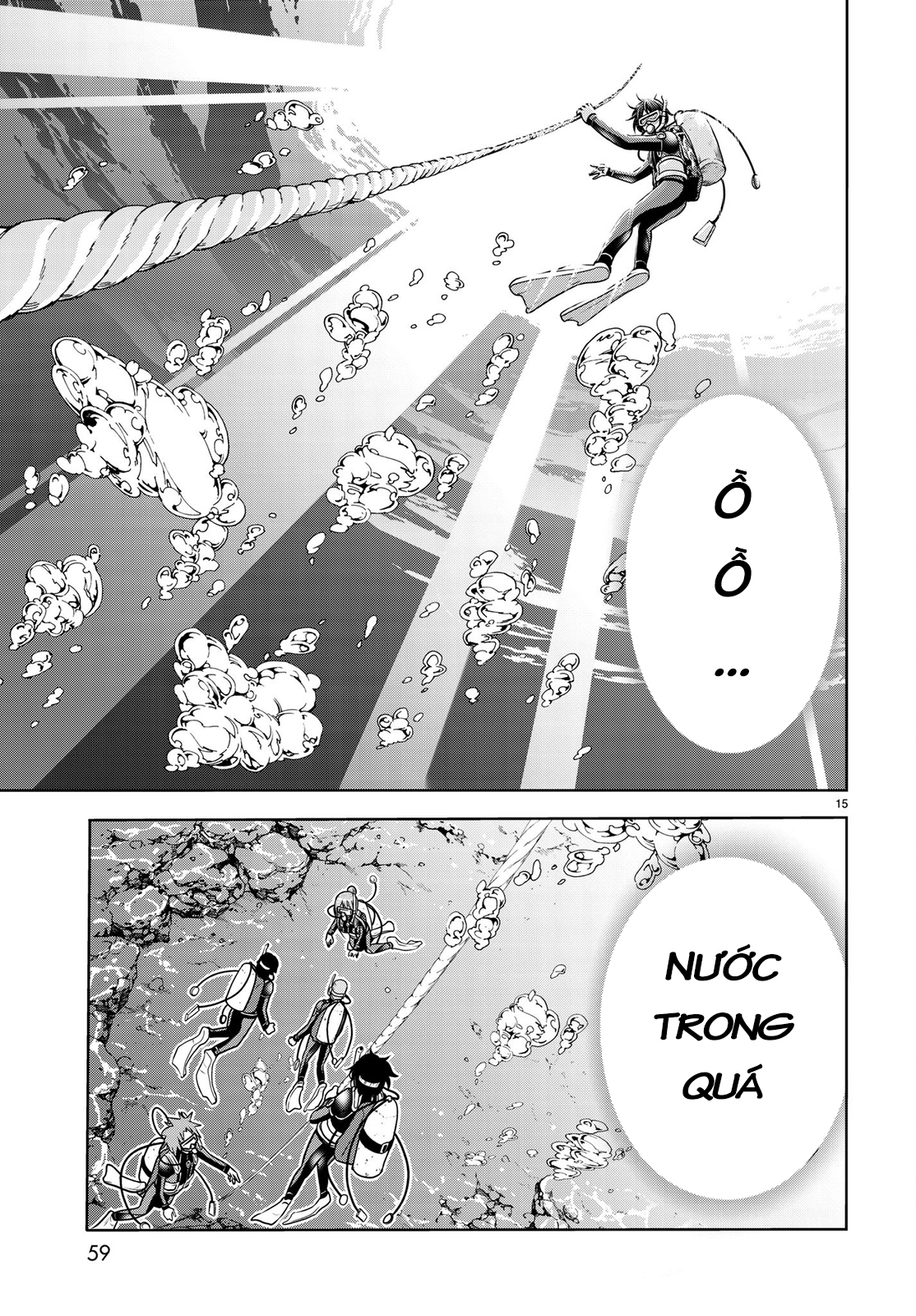 Grand Blue – Cô Gái Thích Lặn Chapter 45 - Trang 2
