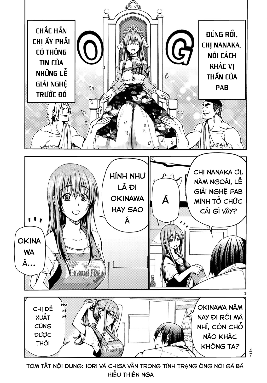 Grand Blue – Cô Gái Thích Lặn Chapter 45 - Trang 2