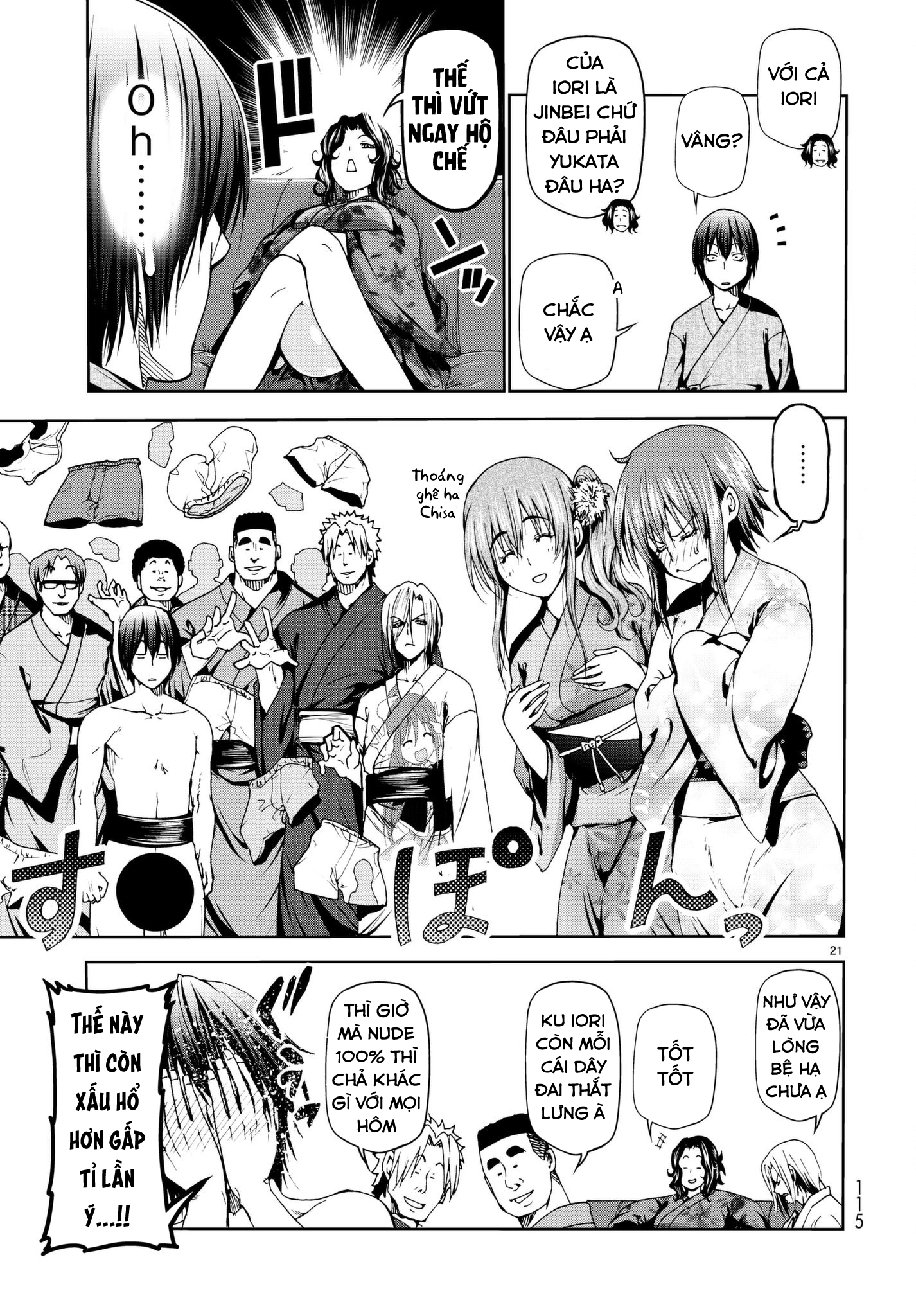 Grand Blue – Cô Gái Thích Lặn Chapter 46 - Trang 2