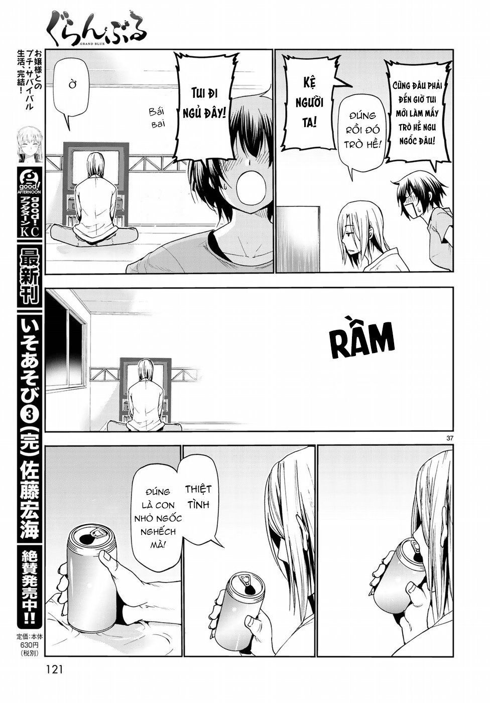 Grand Blue – Cô Gái Thích Lặn Chapter 53 - Trang 2