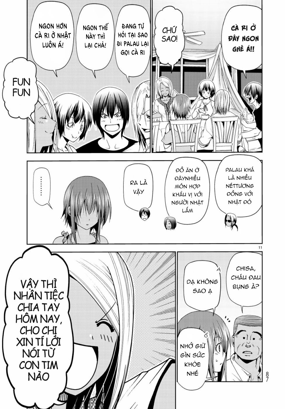 Grand Blue – Cô Gái Thích Lặn Chapter 56 - Trang 2