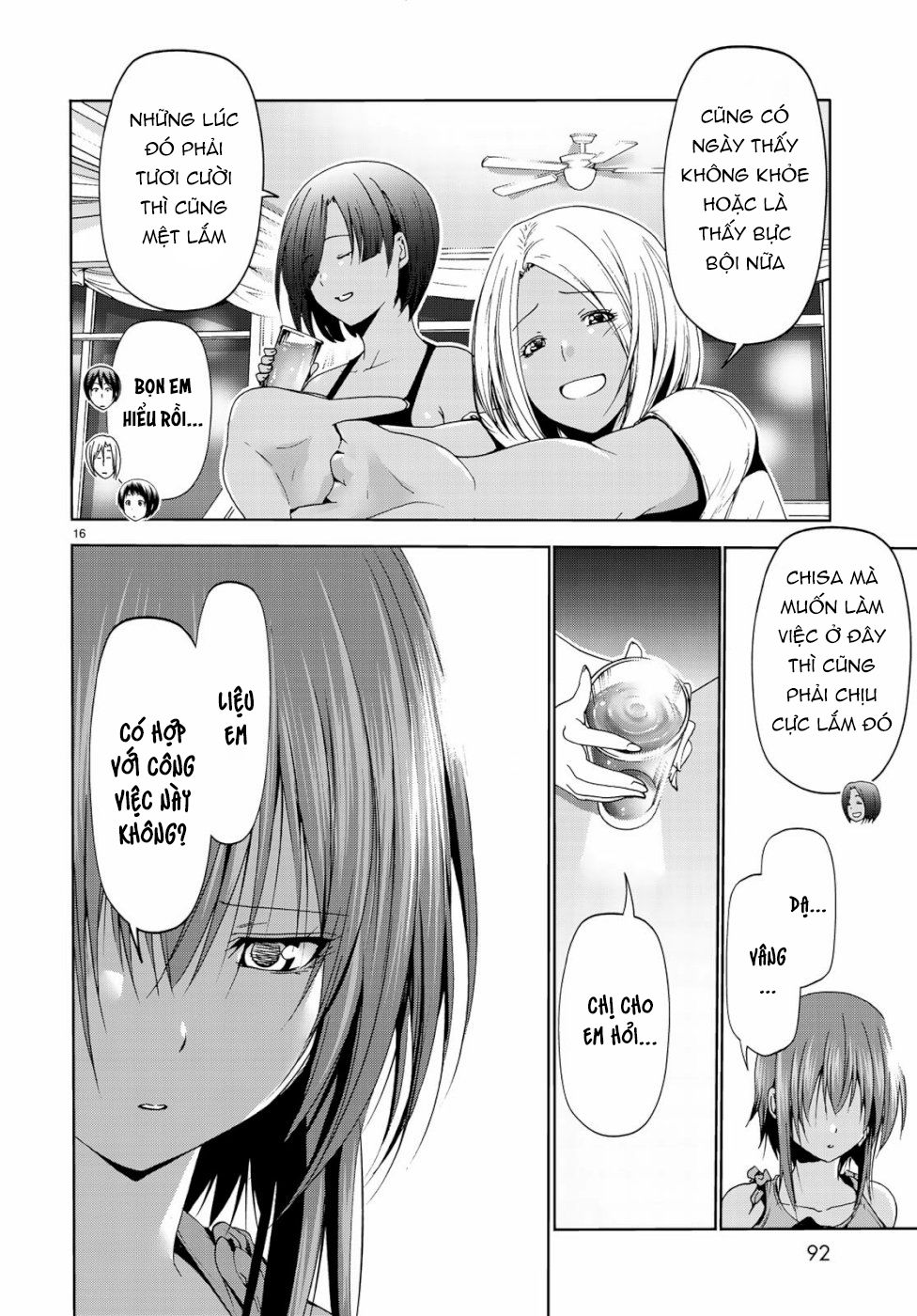 Grand Blue – Cô Gái Thích Lặn Chapter 56 - Trang 2