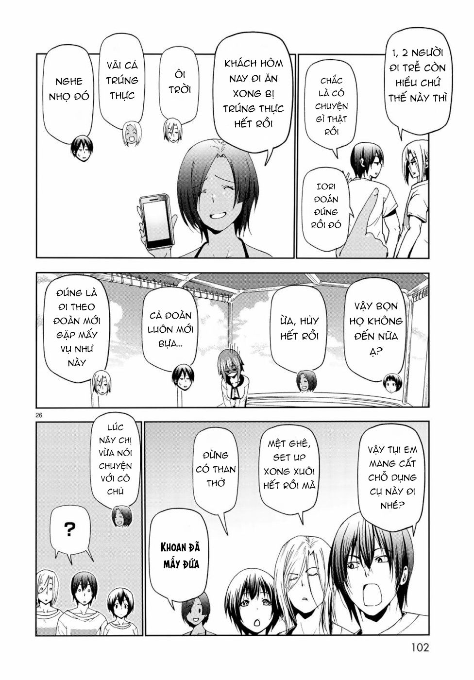 Grand Blue – Cô Gái Thích Lặn Chapter 56 - Trang 2