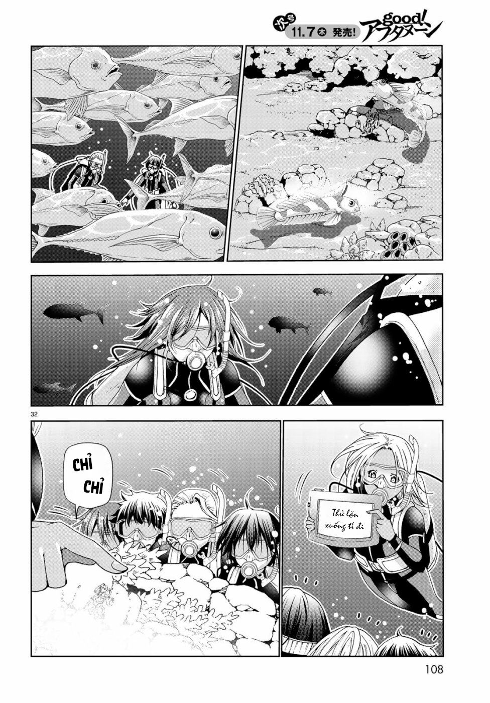 Grand Blue – Cô Gái Thích Lặn Chapter 56 - Trang 2