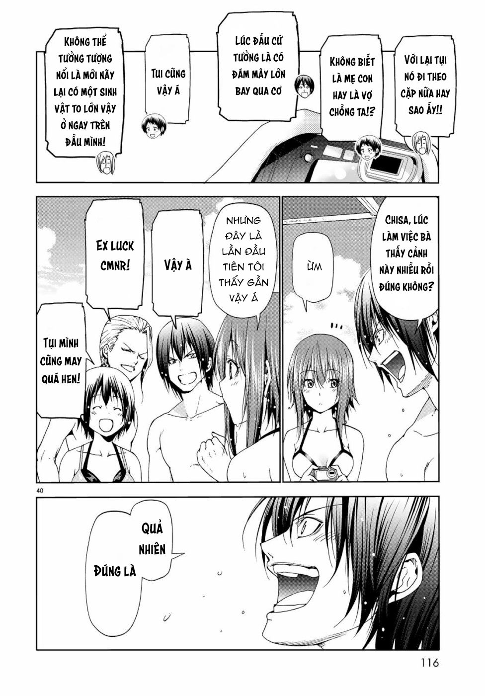 Grand Blue – Cô Gái Thích Lặn Chapter 56 - Trang 2