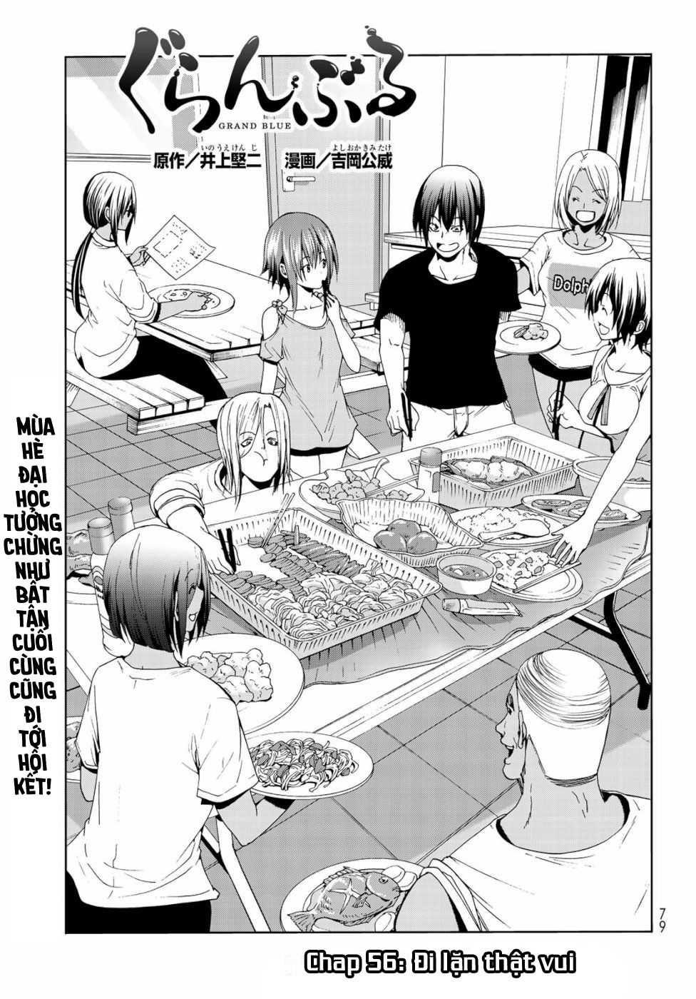 Grand Blue – Cô Gái Thích Lặn Chapter 56 - Trang 2