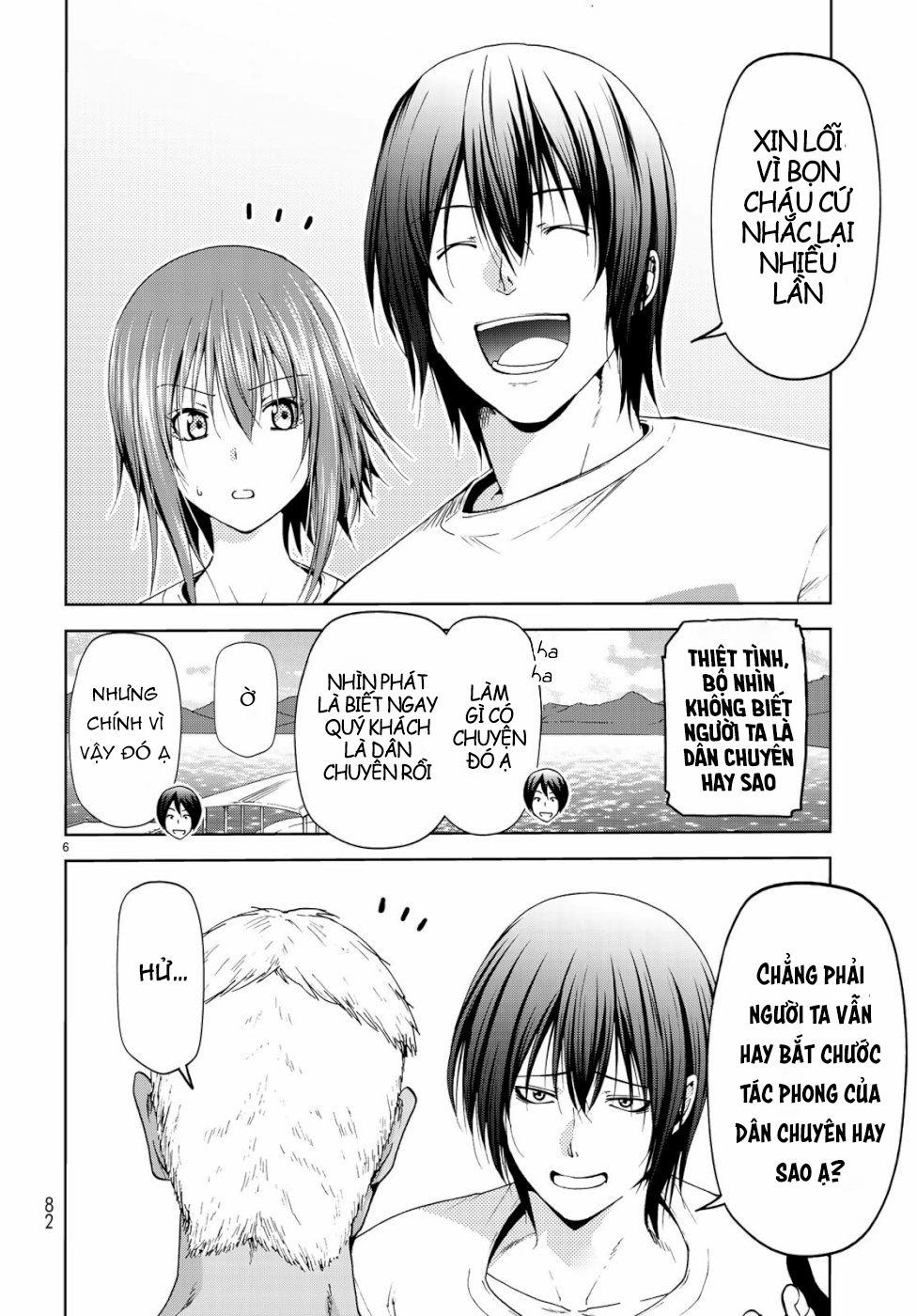 Grand Blue – Cô Gái Thích Lặn Chapter 56 - Trang 2