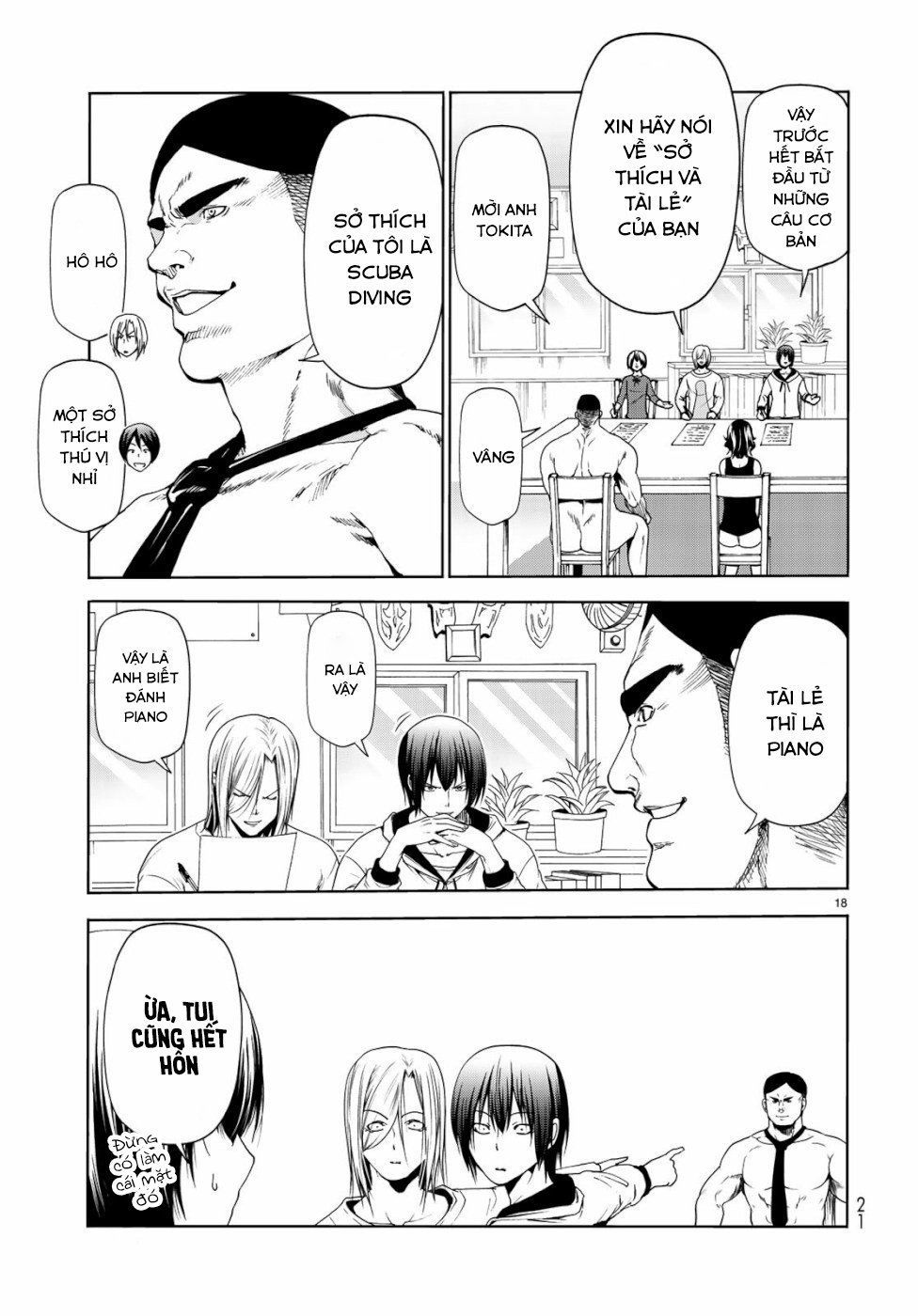 Grand Blue – Cô Gái Thích Lặn Chapter 58 - Trang 2