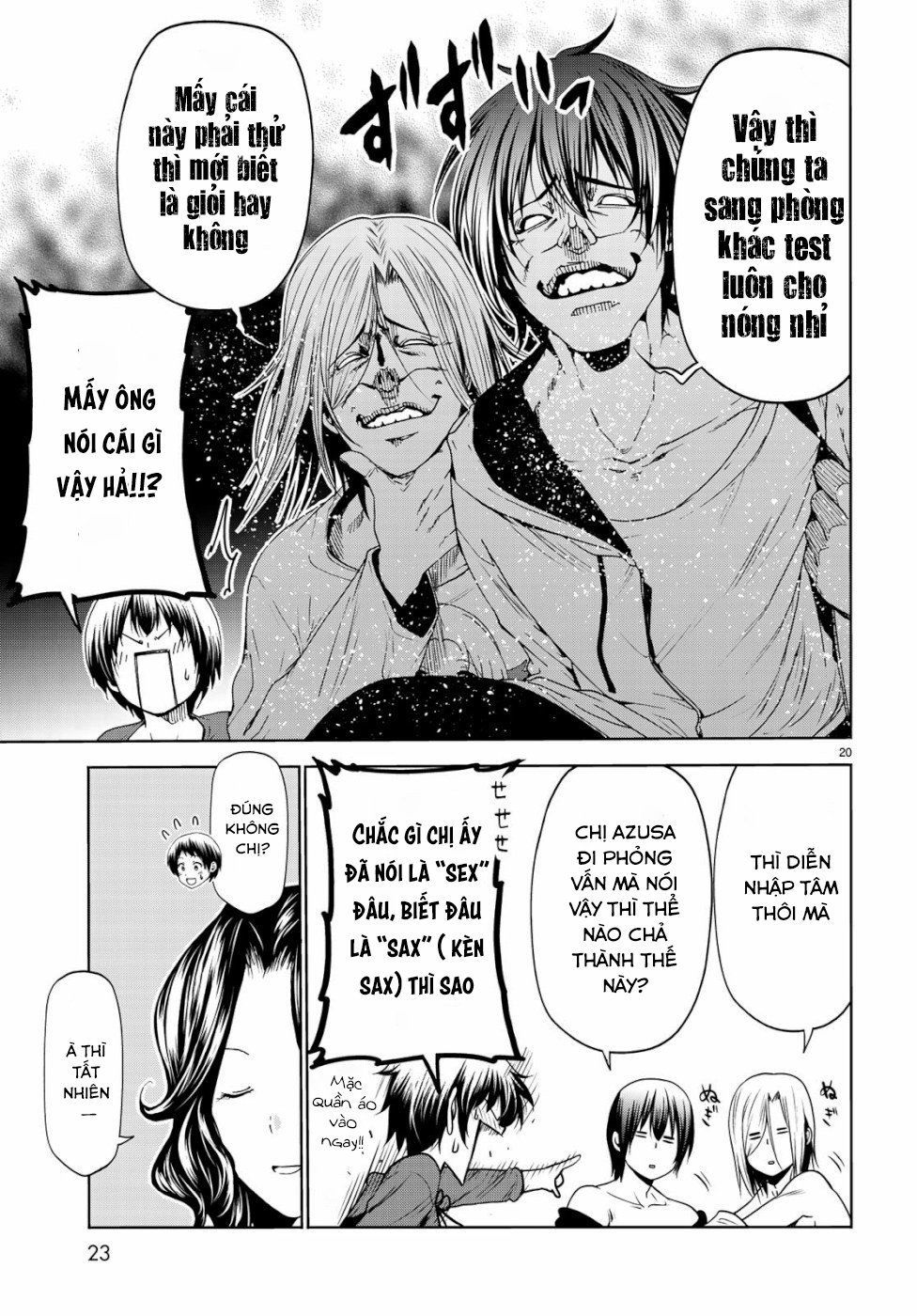 Grand Blue – Cô Gái Thích Lặn Chapter 58 - Trang 2