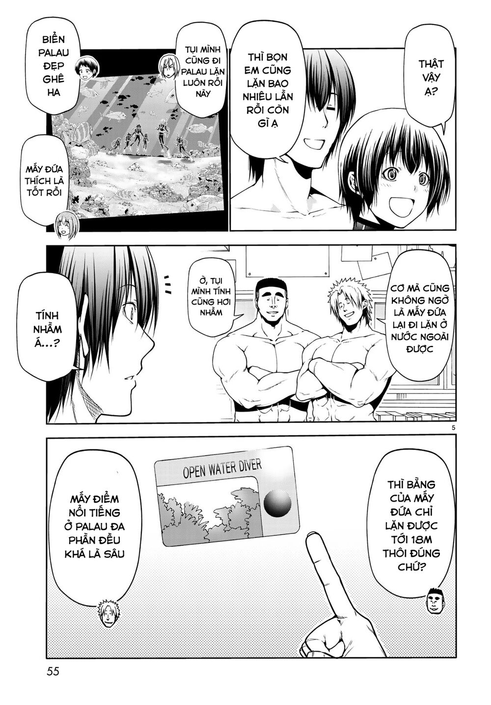 Grand Blue – Cô Gái Thích Lặn Chapter 61 - Trang 2