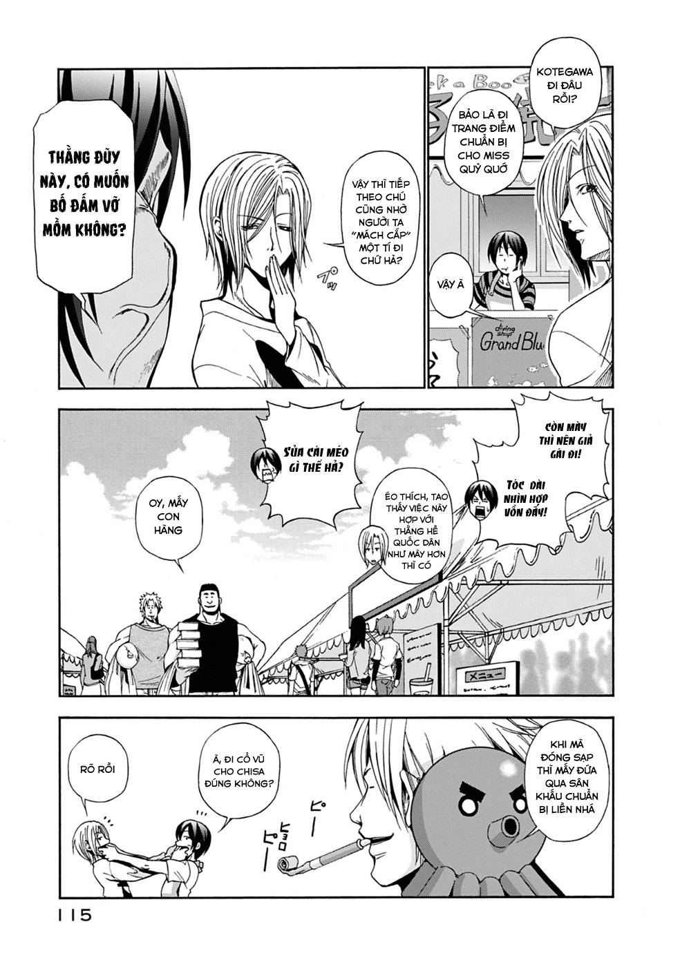 Grand Blue – Cô Gái Thích Lặn Chapter 7 - Trang 2
