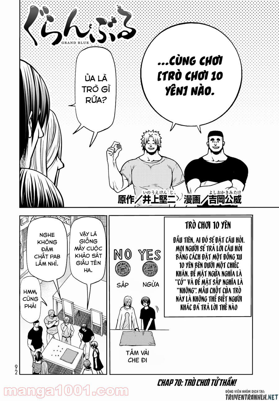 Grand Blue – Cô Gái Thích Lặn Chapter 70 - Trang 2