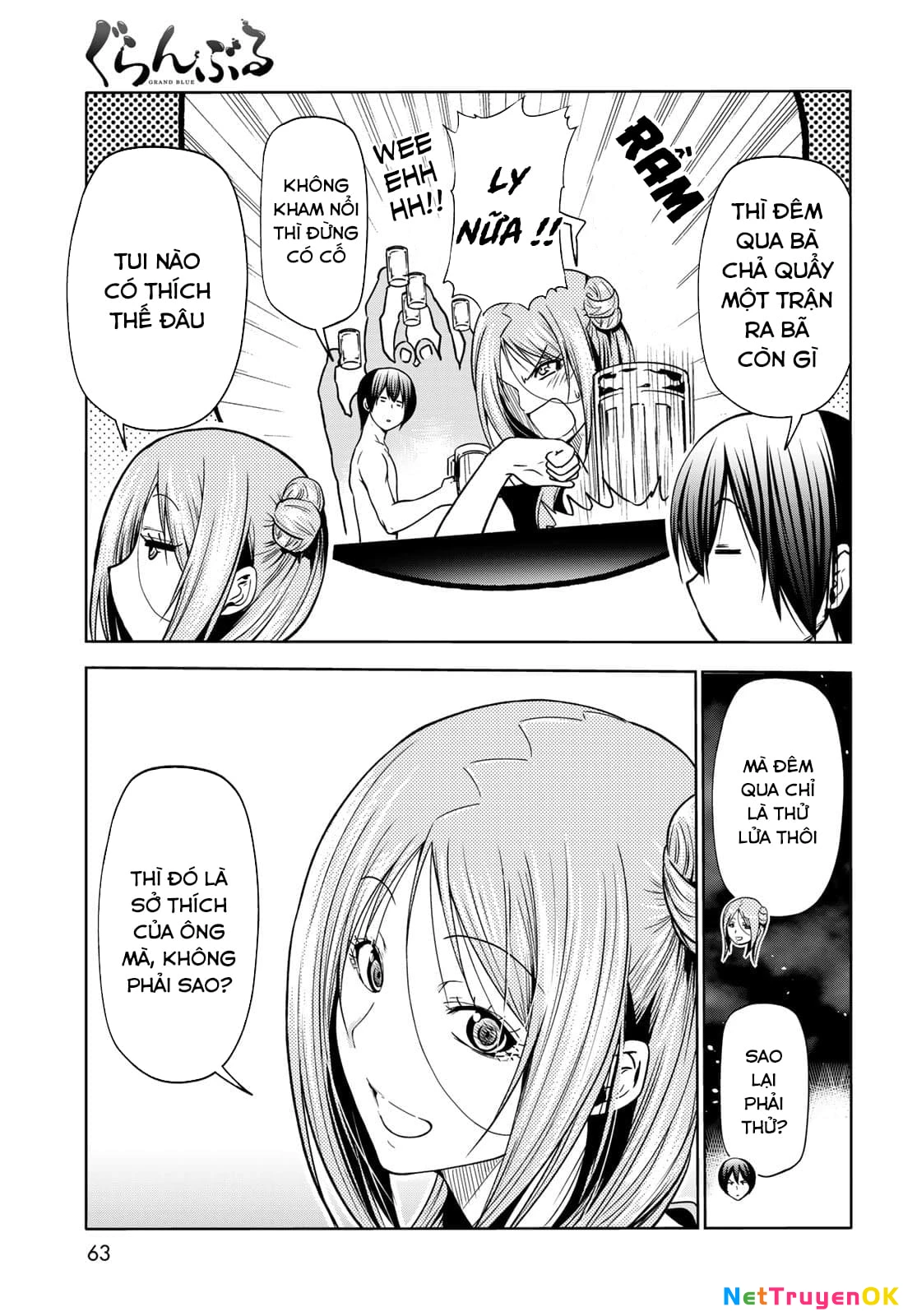 Grand Blue – Cô Gái Thích Lặn Chapter 71 - Trang 2