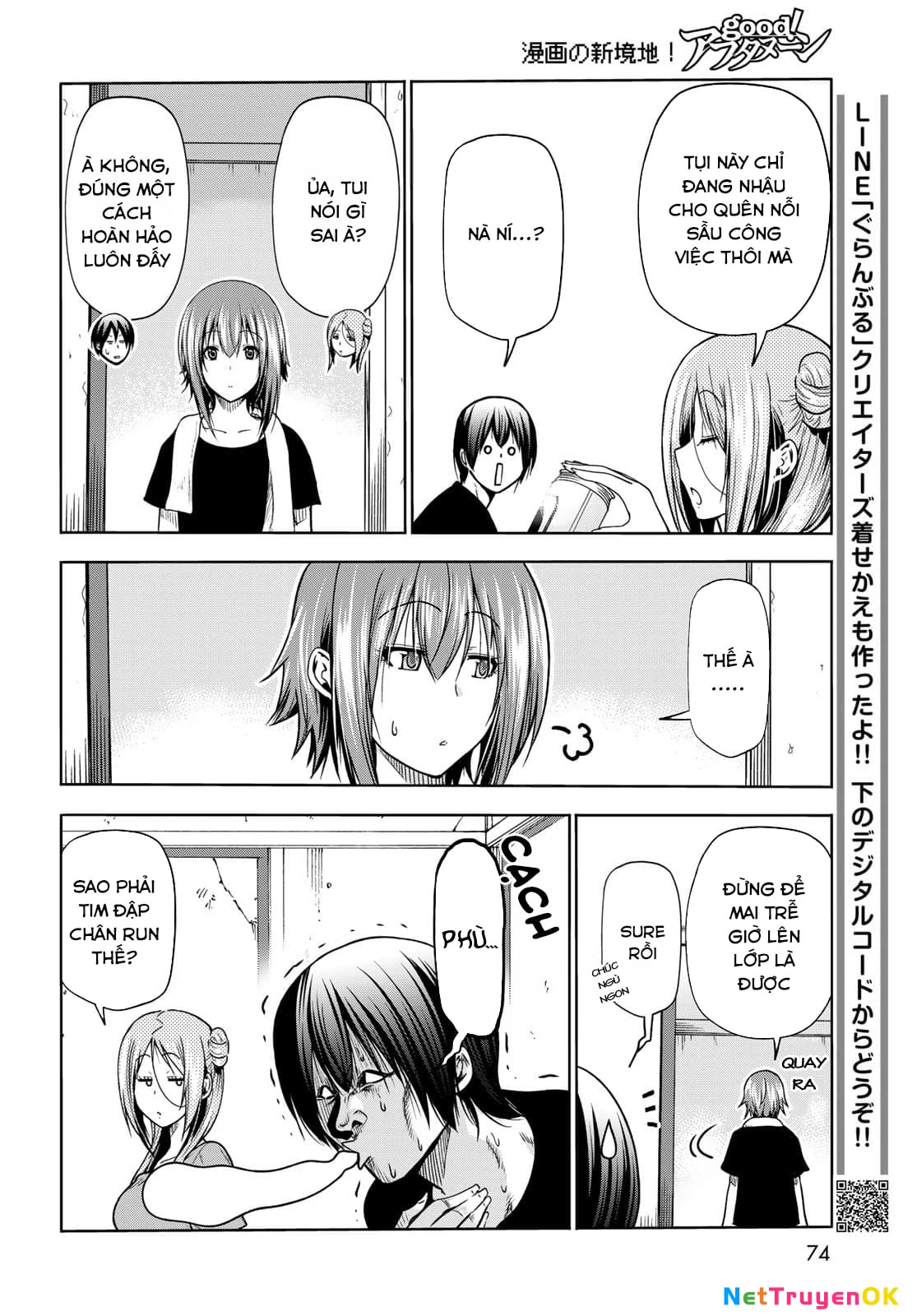 Grand Blue – Cô Gái Thích Lặn Chapter 71 - Trang 2