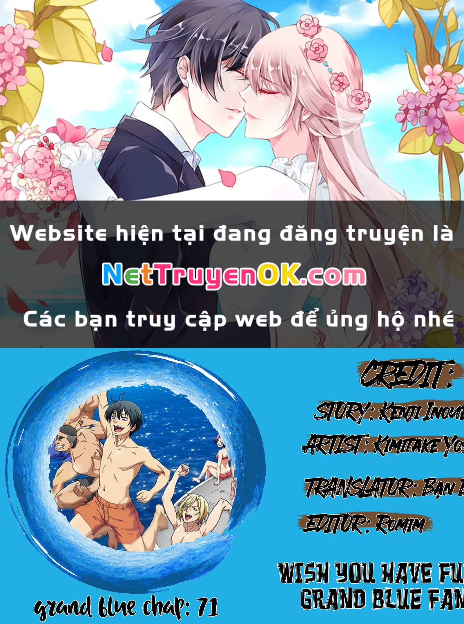 Grand Blue – Cô Gái Thích Lặn Chapter 71 - Trang 2