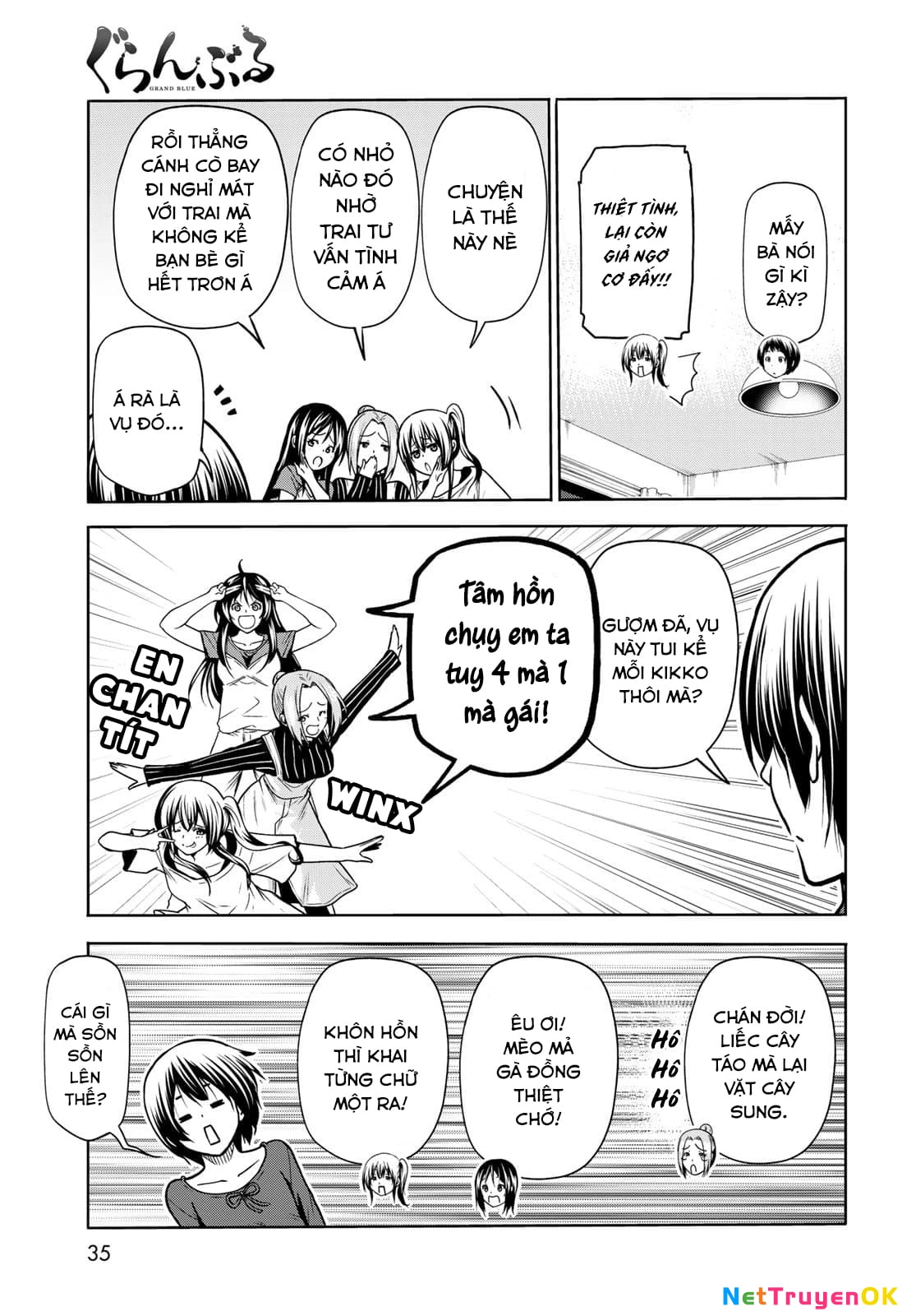 Grand Blue – Cô Gái Thích Lặn Chapter 72 - Trang 2