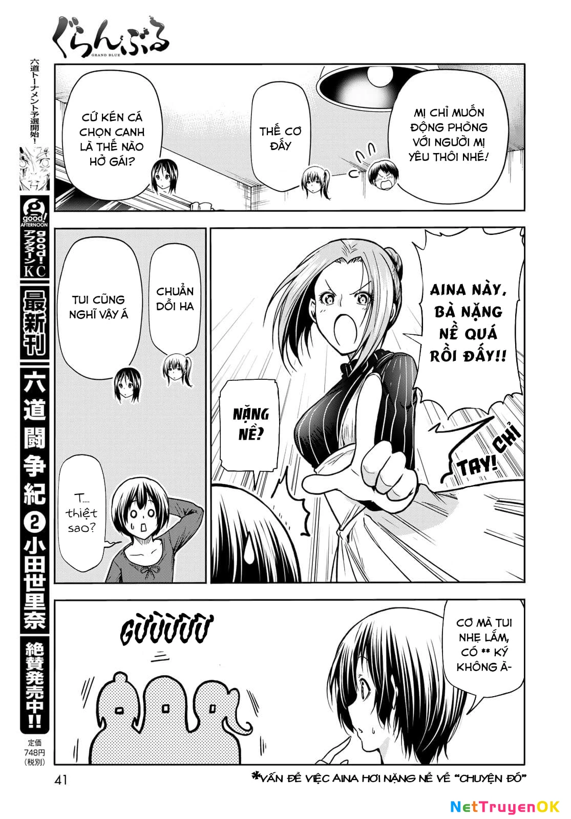 Grand Blue – Cô Gái Thích Lặn Chapter 72 - Trang 2
