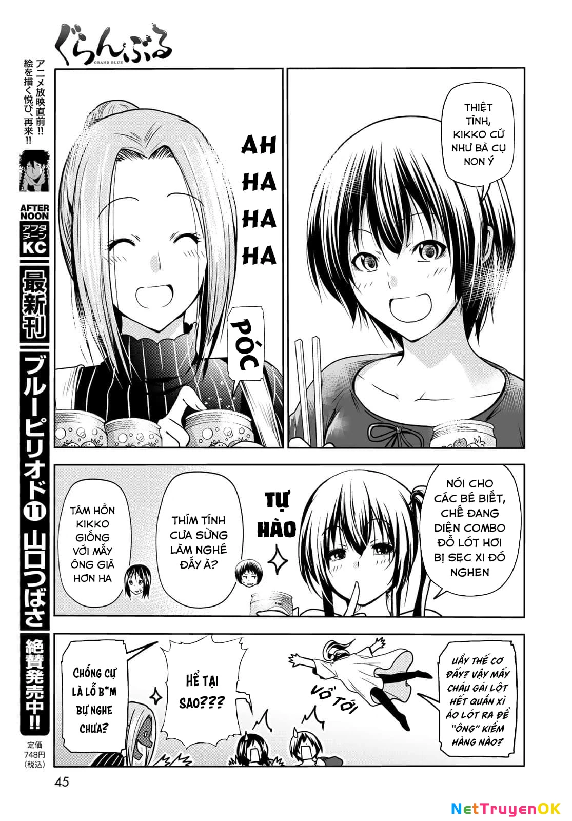 Grand Blue – Cô Gái Thích Lặn Chapter 72 - Trang 2