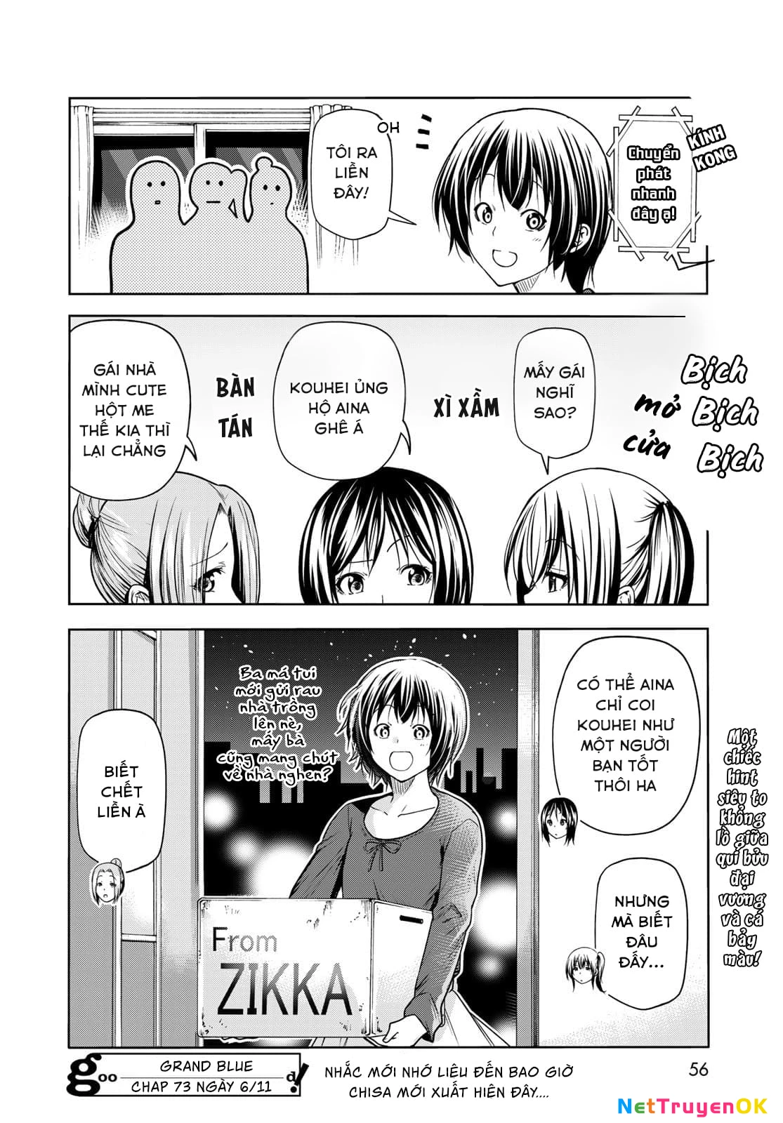Grand Blue – Cô Gái Thích Lặn Chapter 72 - Trang 2
