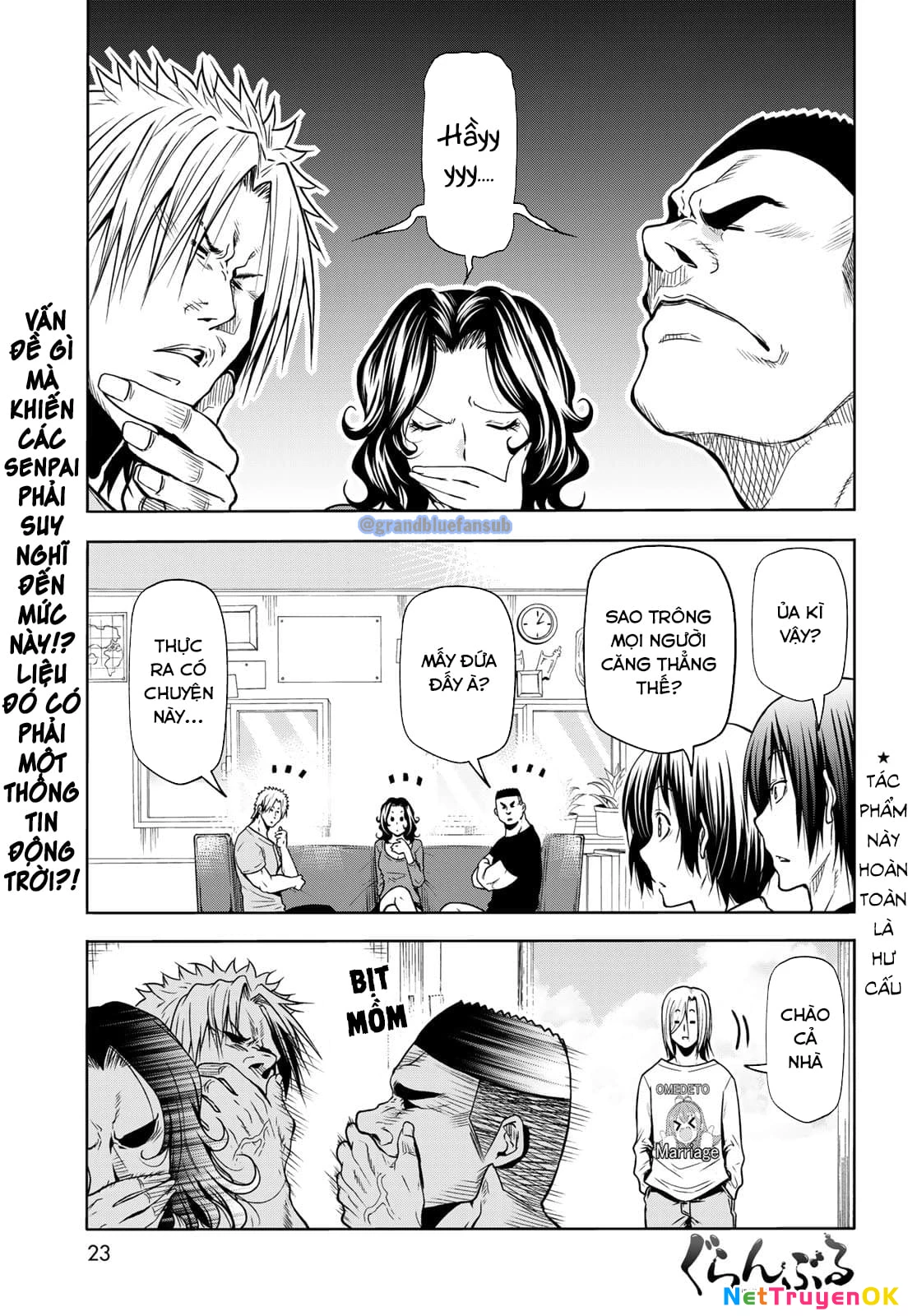 Grand Blue – Cô Gái Thích Lặn Chapter 72 - Trang 2