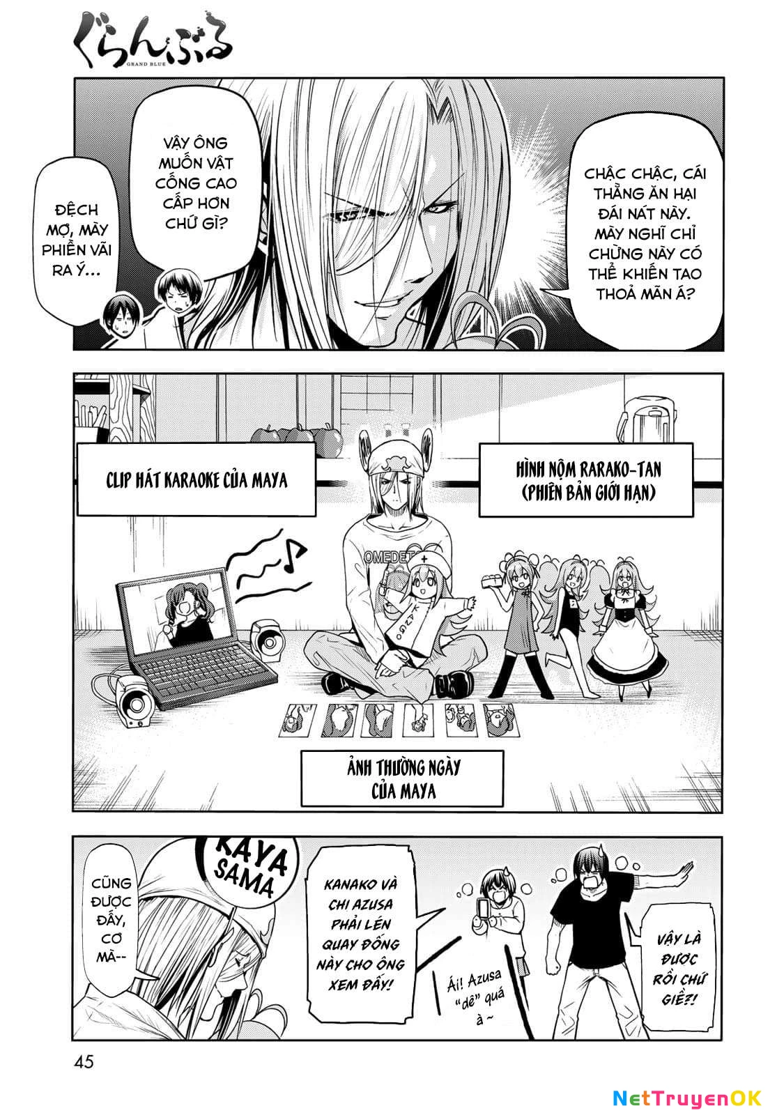 Grand Blue – Cô Gái Thích Lặn Chapter 73 - Trang 2