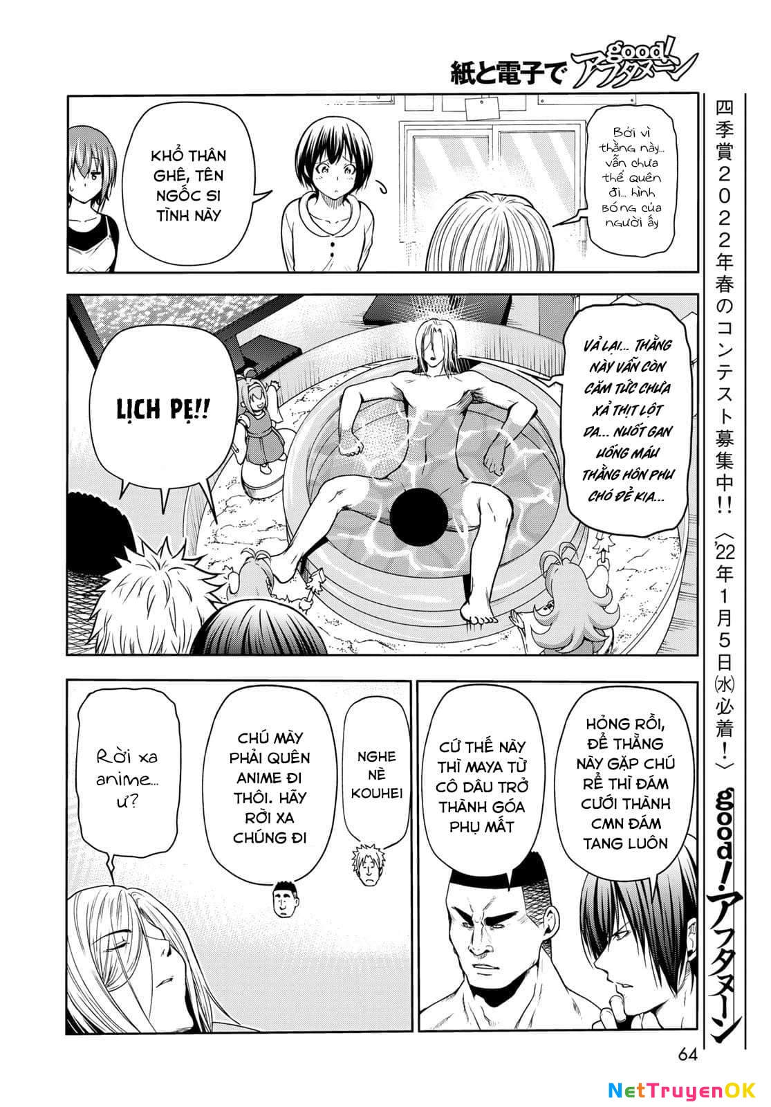 Grand Blue – Cô Gái Thích Lặn Chapter 73 - Trang 2