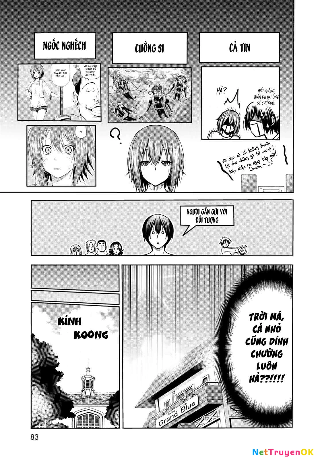 Grand Blue – Cô Gái Thích Lặn Chapter 73 - Trang 2