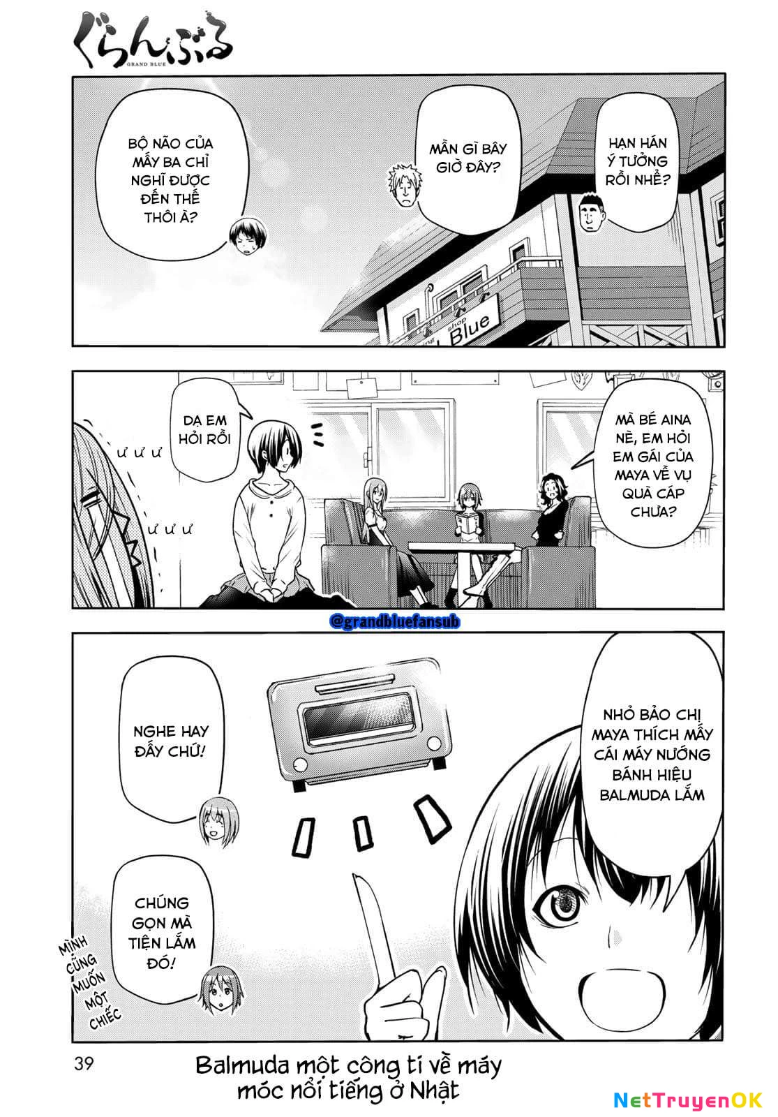 Grand Blue – Cô Gái Thích Lặn Chapter 73 - Trang 2