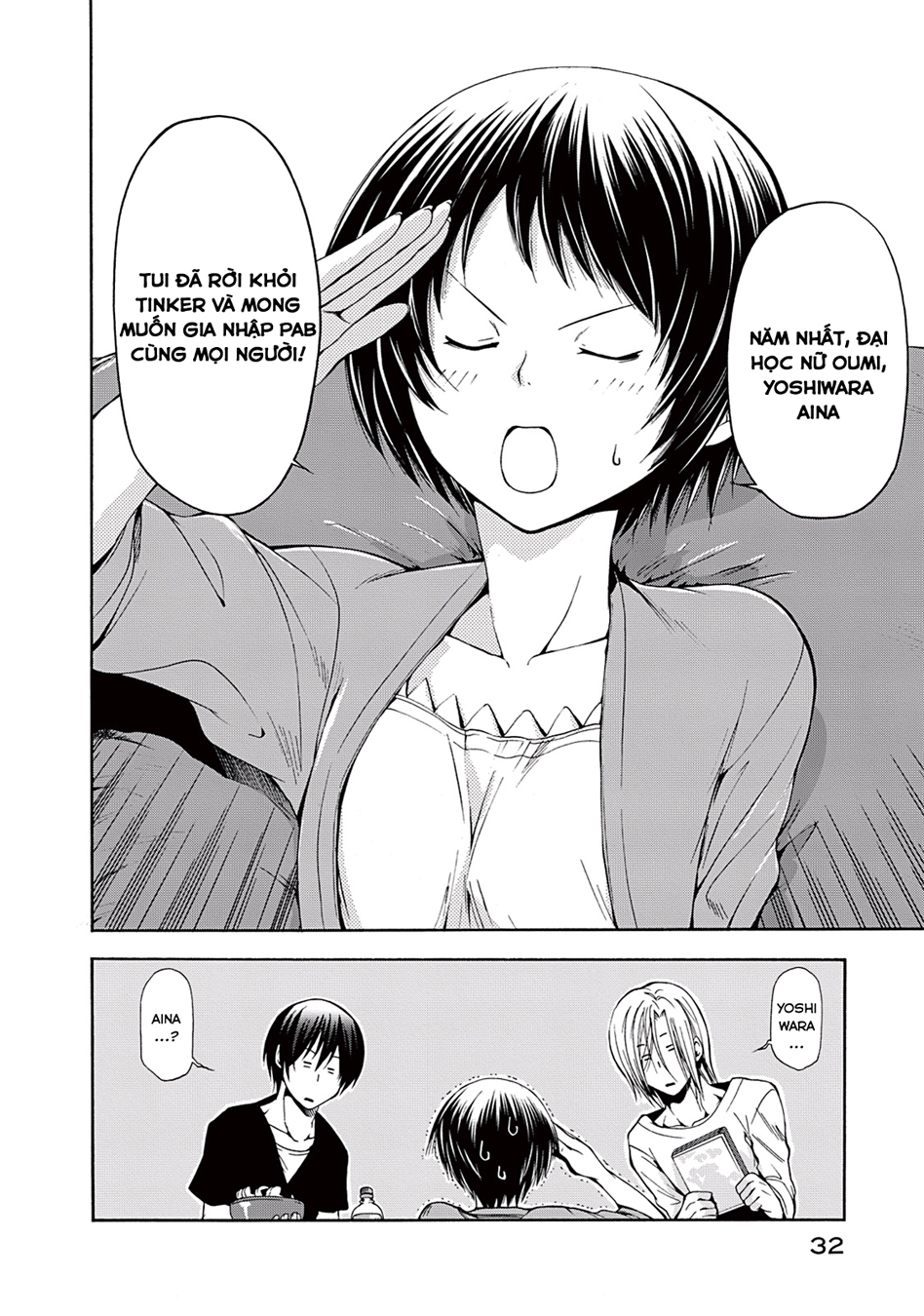 Grand Blue – Cô Gái Thích Lặn Chapter 9 - Trang 2