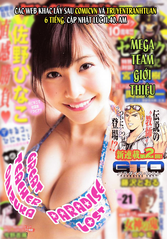 Great Teacher Onizuka: Paradise Lost Chapter 5 - Trang 2