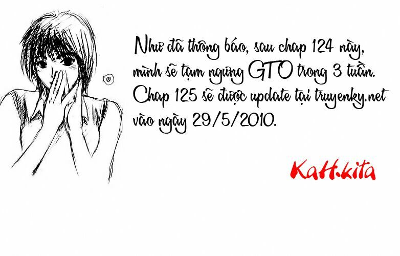 Gto – Great Teacher Onizuka Chapter 124 - Trang 2