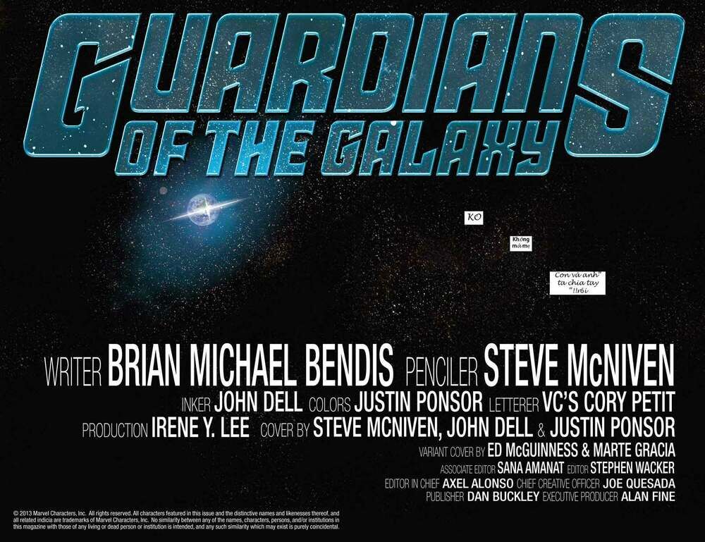 Guardians Of The Galaxy V3 2013 Chapter 1.1 - Trang 2