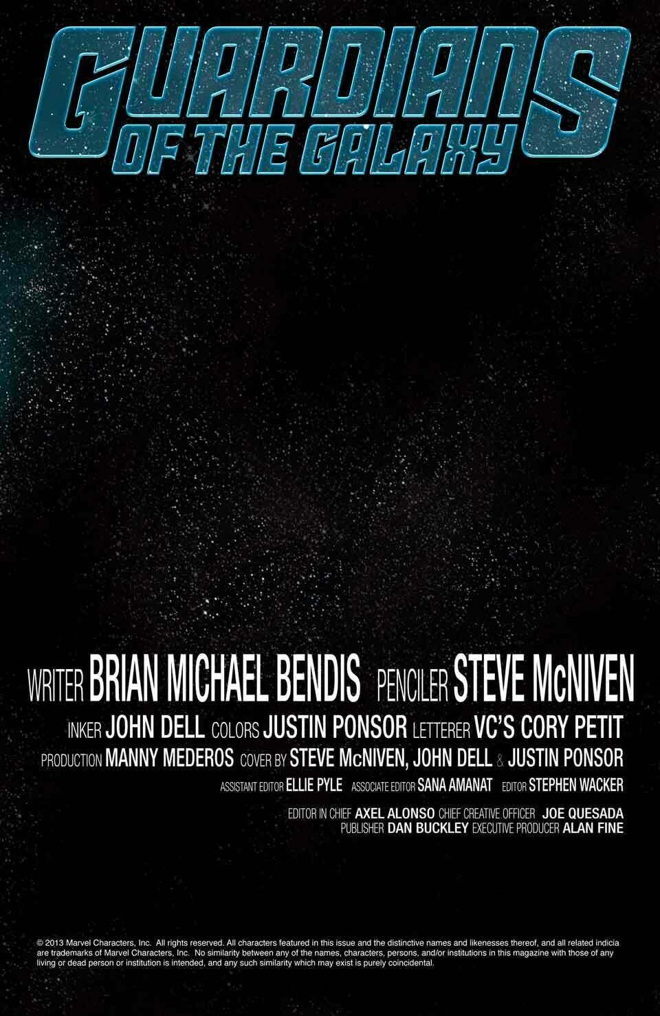 Guardians Of The Galaxy V3 2013 Chapter 1 - Trang 2