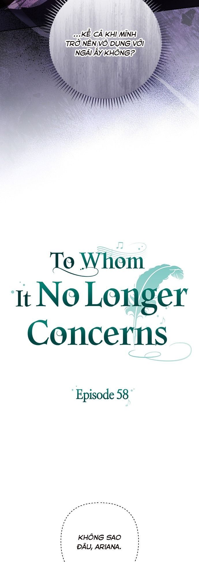Gửi Người Không Còn Quan Tâm Chapter 58 - Trang 2
