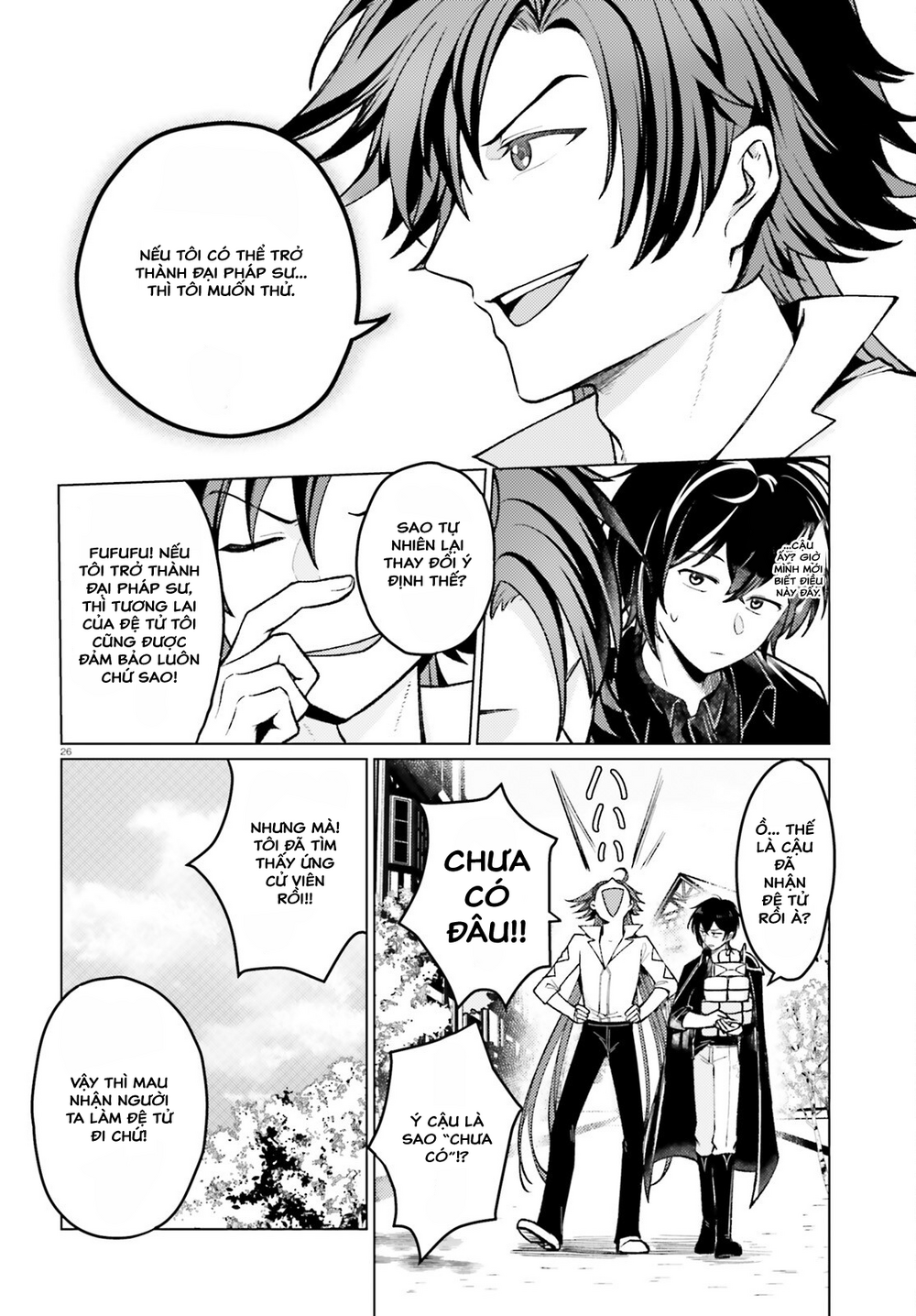 Habatake Majutsu Sekai No Shitei Tachi! Chapter 2 - Trang 2