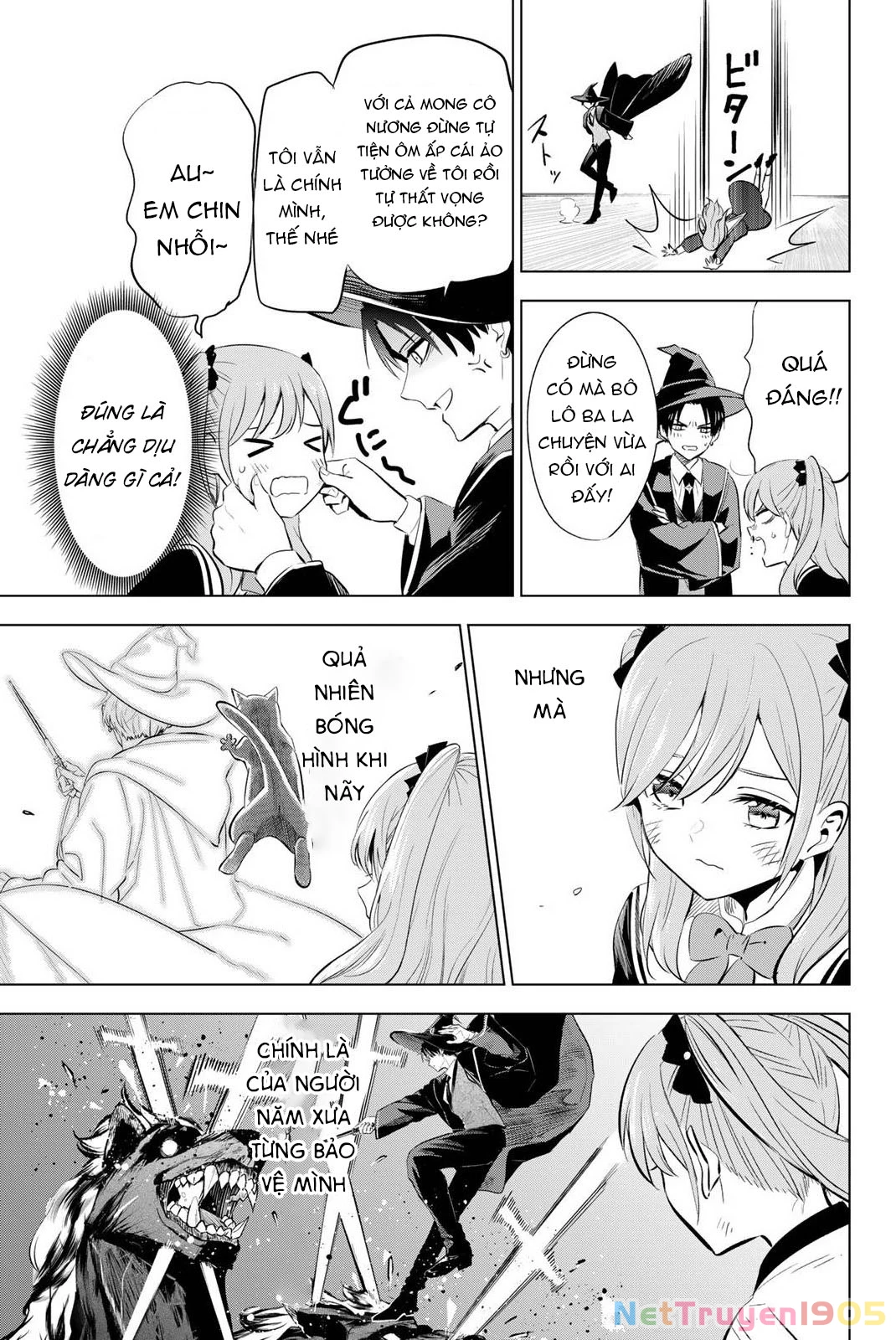 Hắc Miêu Và Lớp Học Phù Thủy Chapter 1 - Trang 2