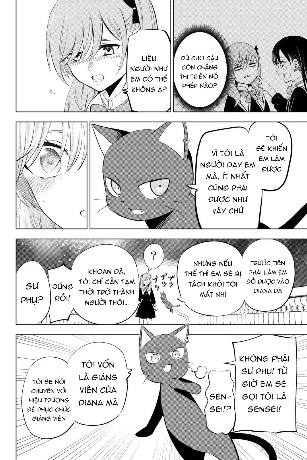 Hắc Miêu Và Lớp Học Phù Thủy Chapter 1 - Trang 2