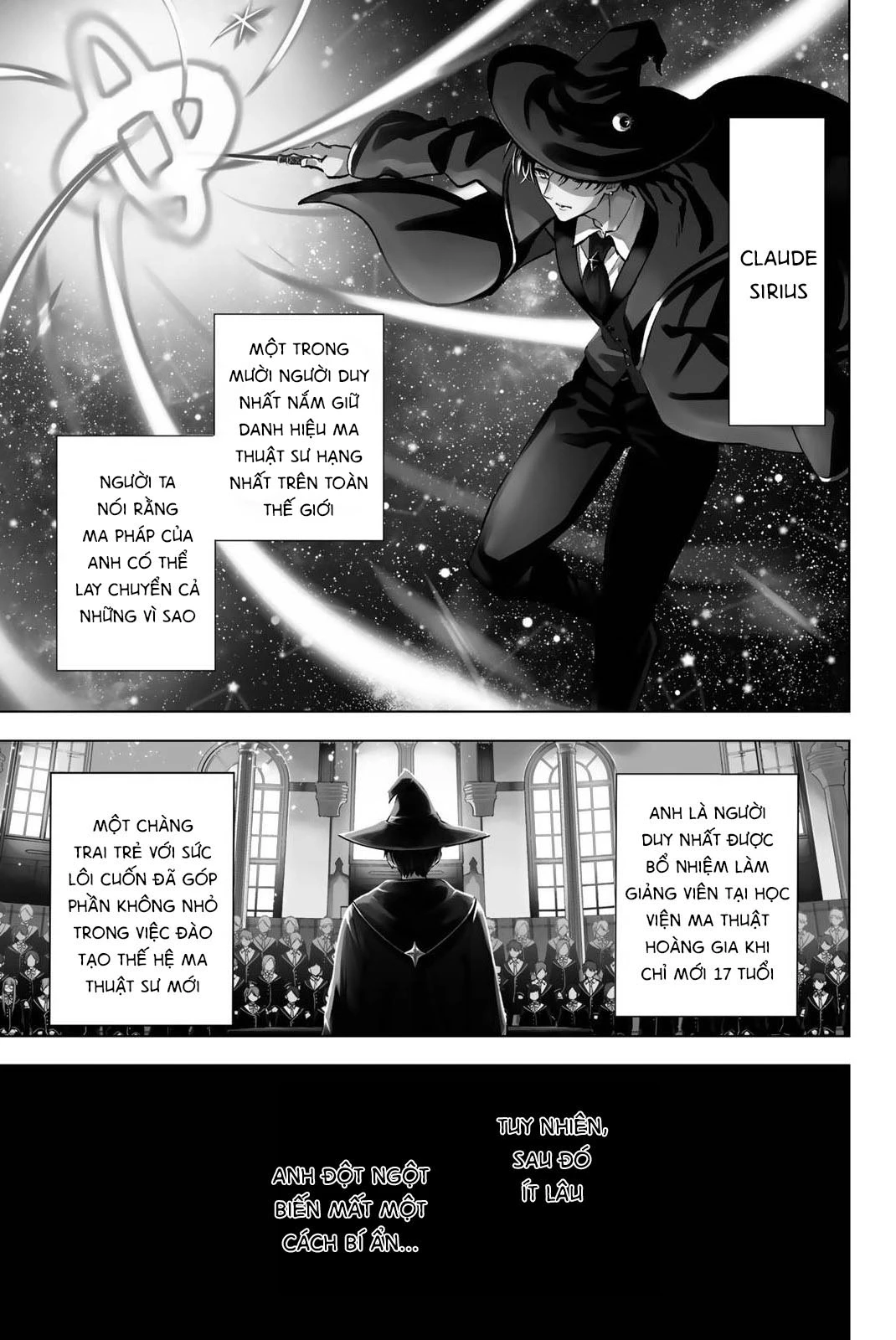 Hắc Miêu Và Lớp Học Phù Thủy Chapter 1 - Trang 2