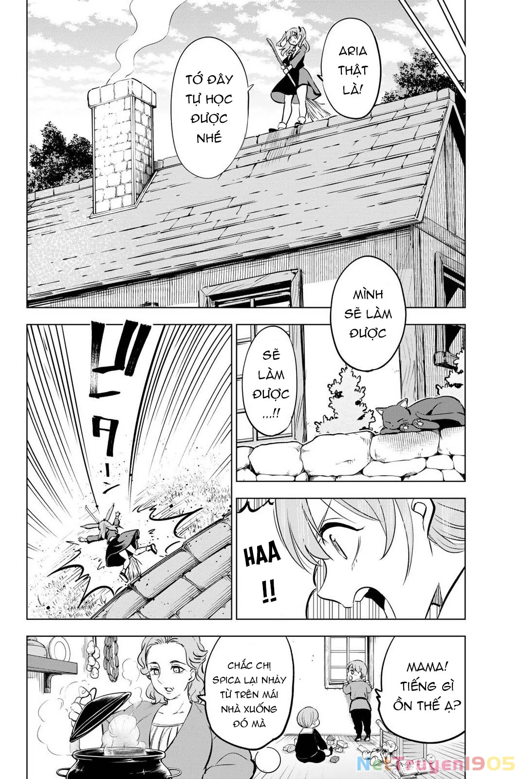 Hắc Miêu Và Lớp Học Phù Thủy Chapter 1 - Trang 2